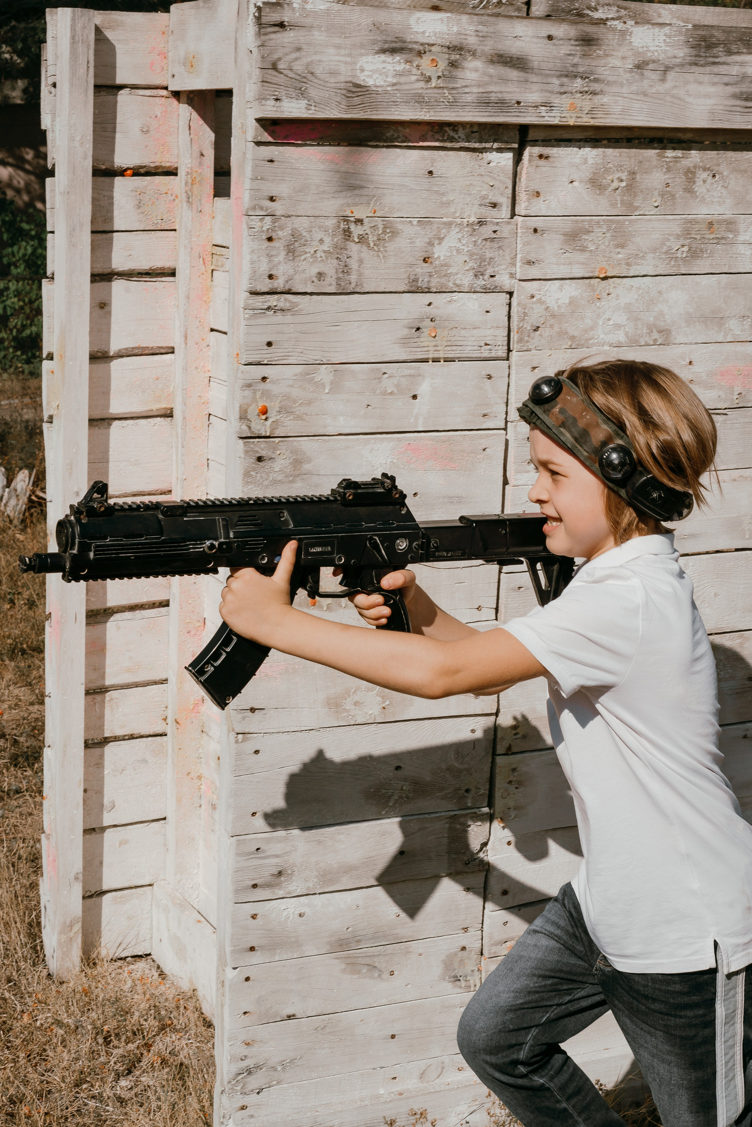 Репортаж: день рождения (лазертаг). Фотограф Шунова Саша