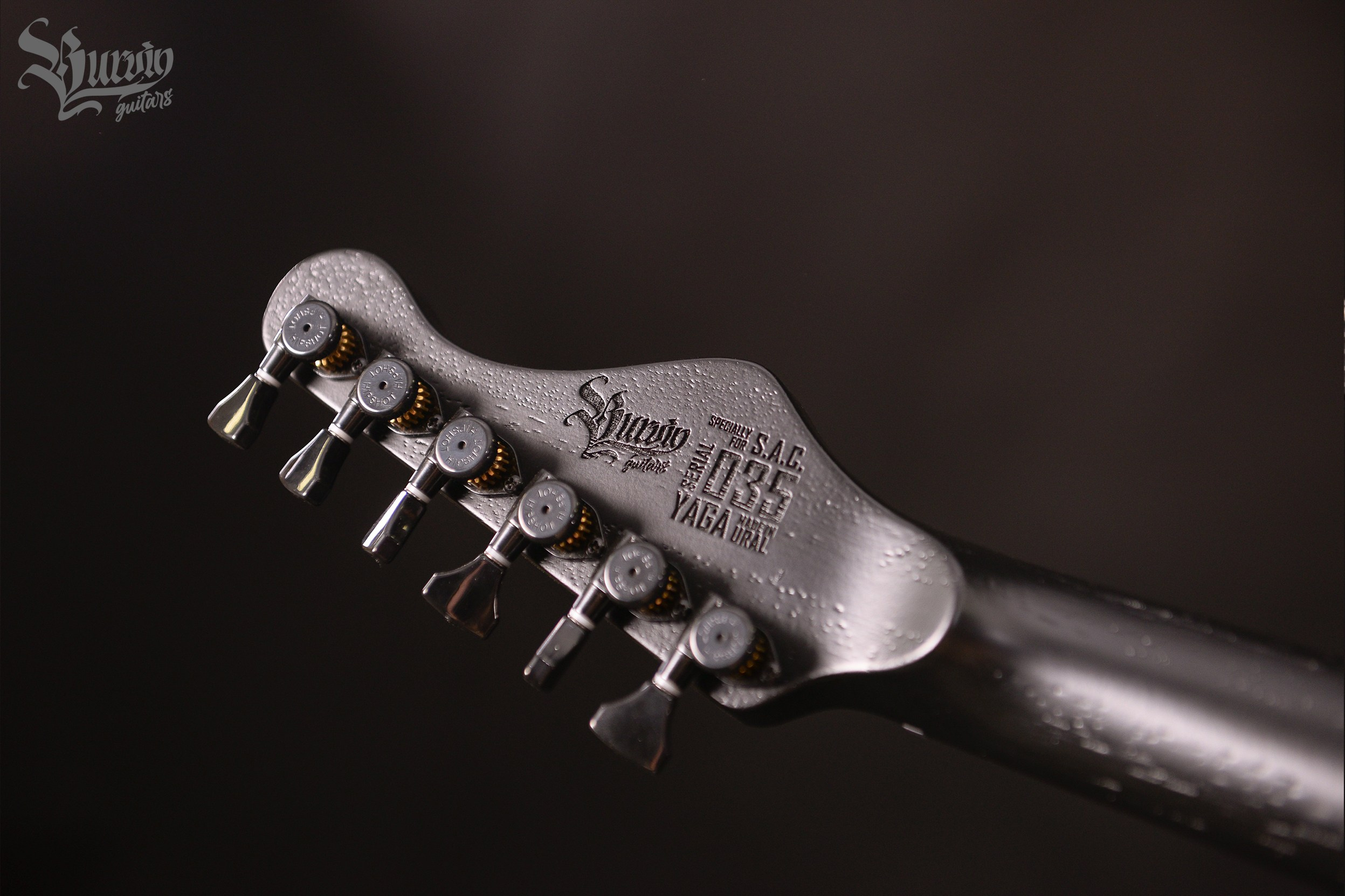 035 YAGA. Master of making guitars and basses to order