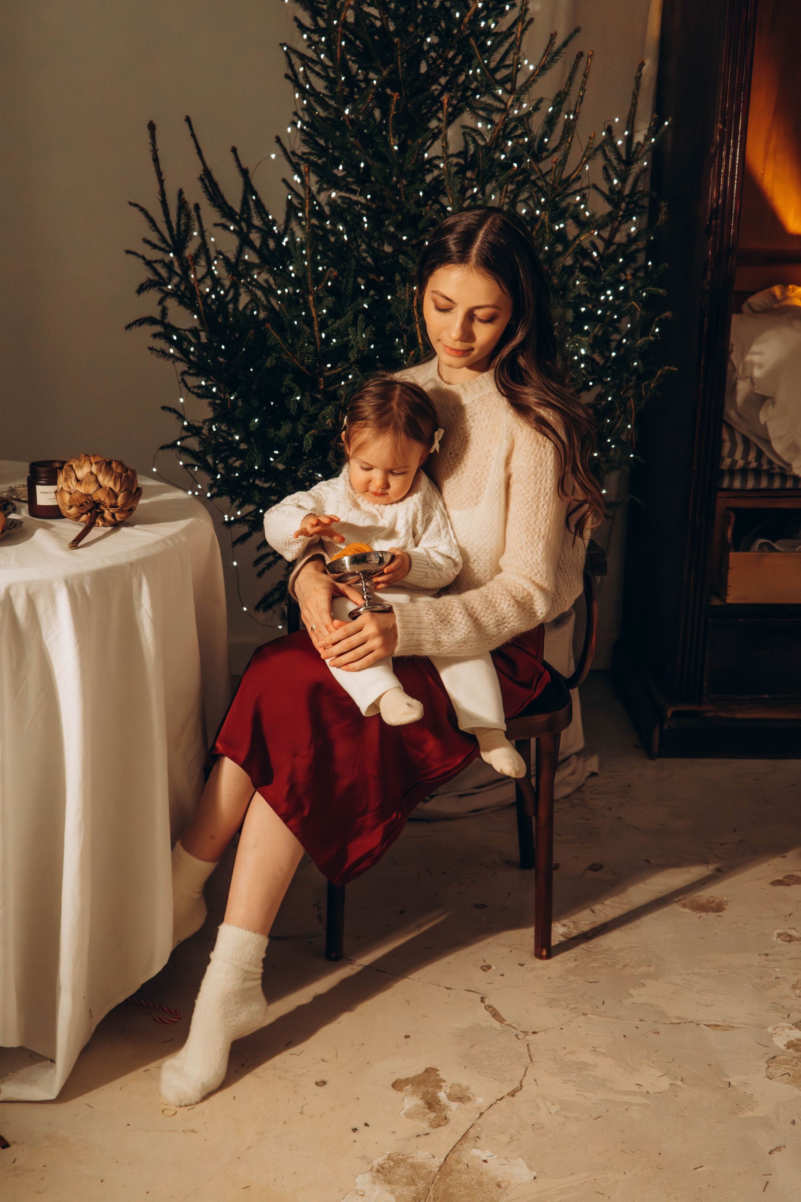 Анастасия и Мира. Студия «Мох». Фотограф Москва Валерия Веденина