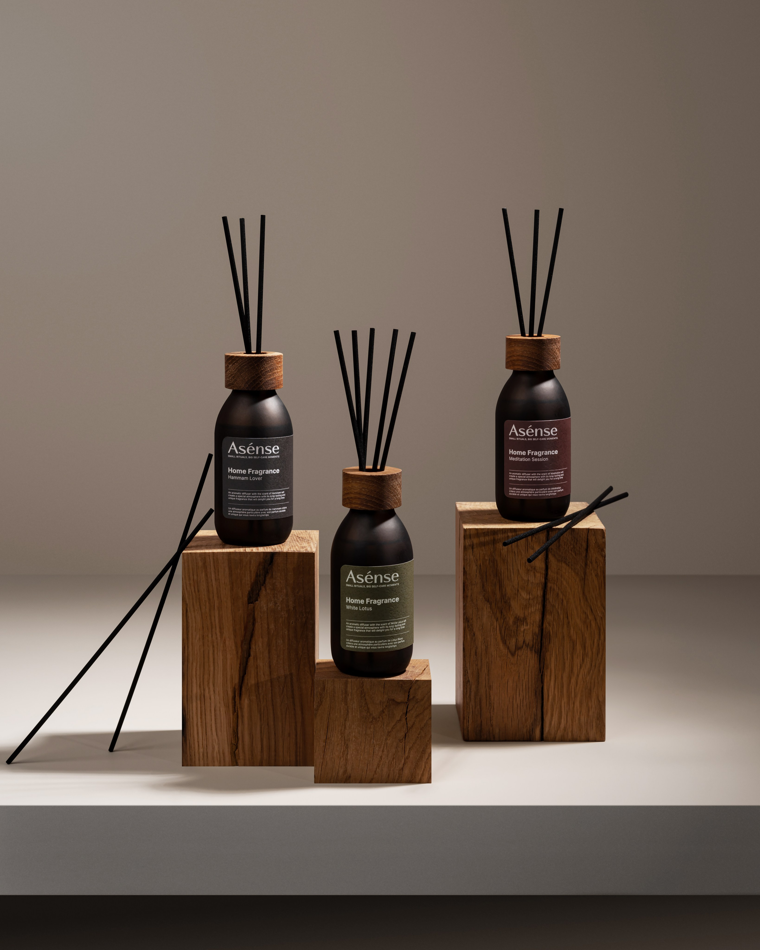 Asense. Съемка арома диффузоров и спреев