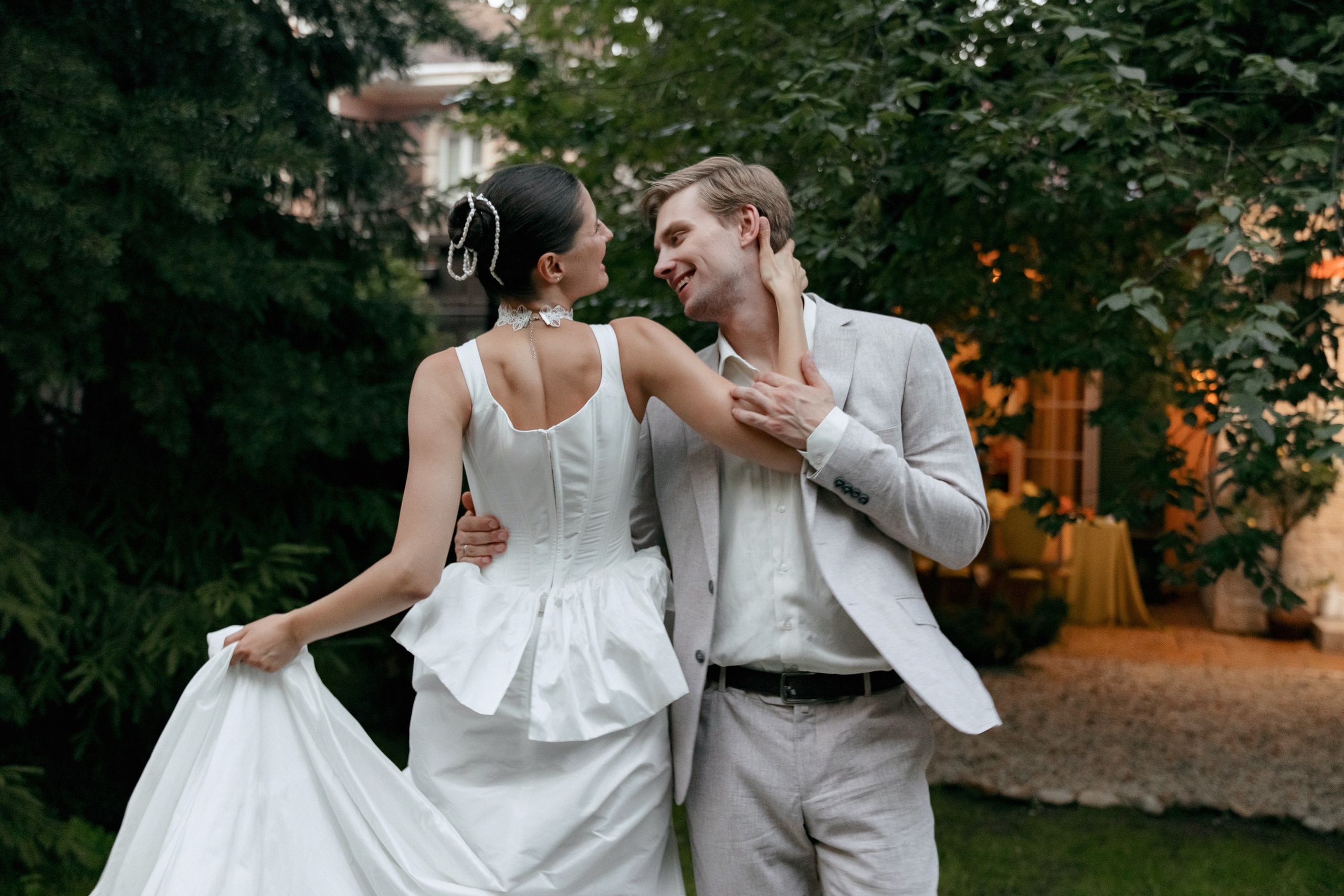 Елизавета и Евгений: итальянская романтика в подмосковных пейзажах. Свадебный фотограф Москва