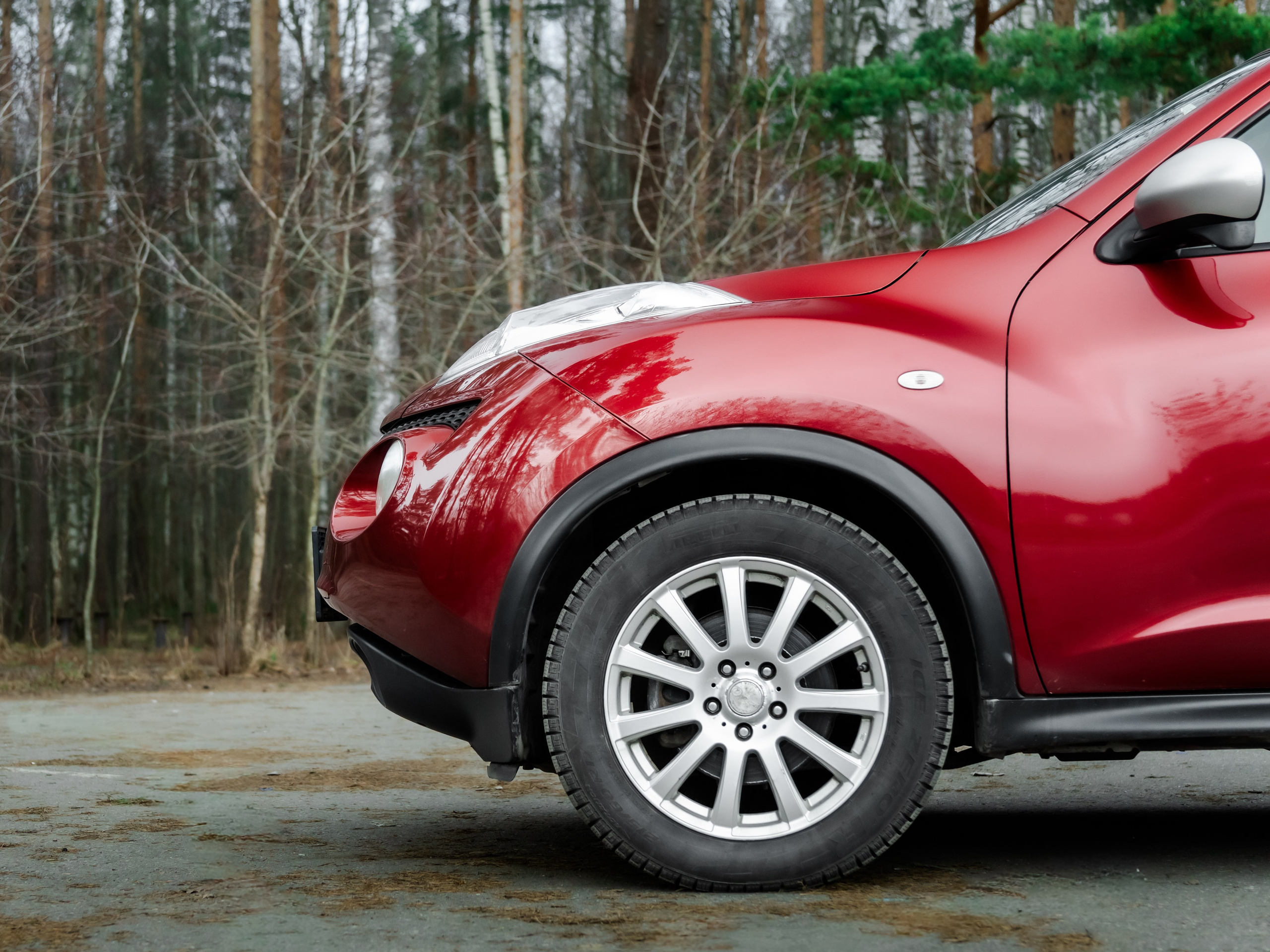 NISSAN JUKE JAPAN. Opasnophoto