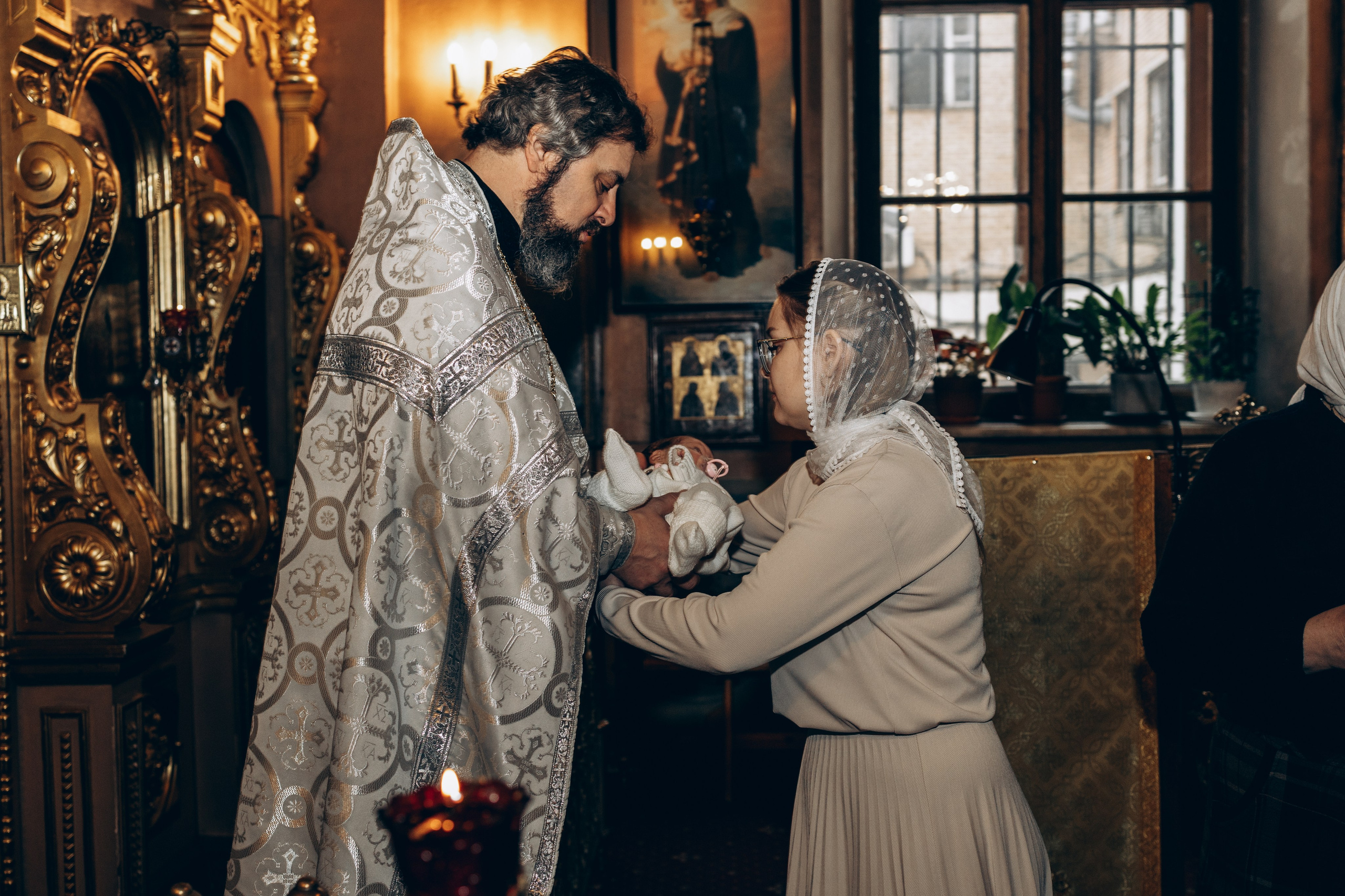 Крещение в Храме Воскресения Словущего в Даниловской Слободе. Главная