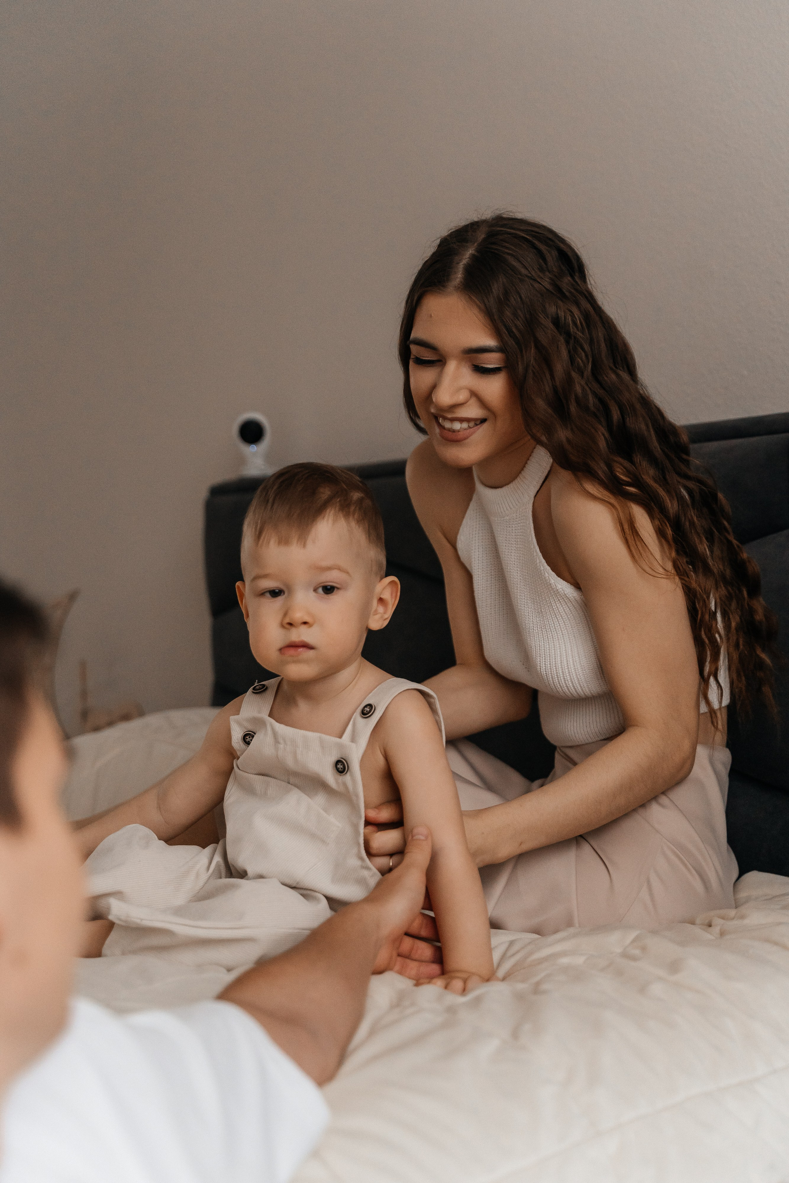 Вадим, Юля и Мирон. Волик Мария