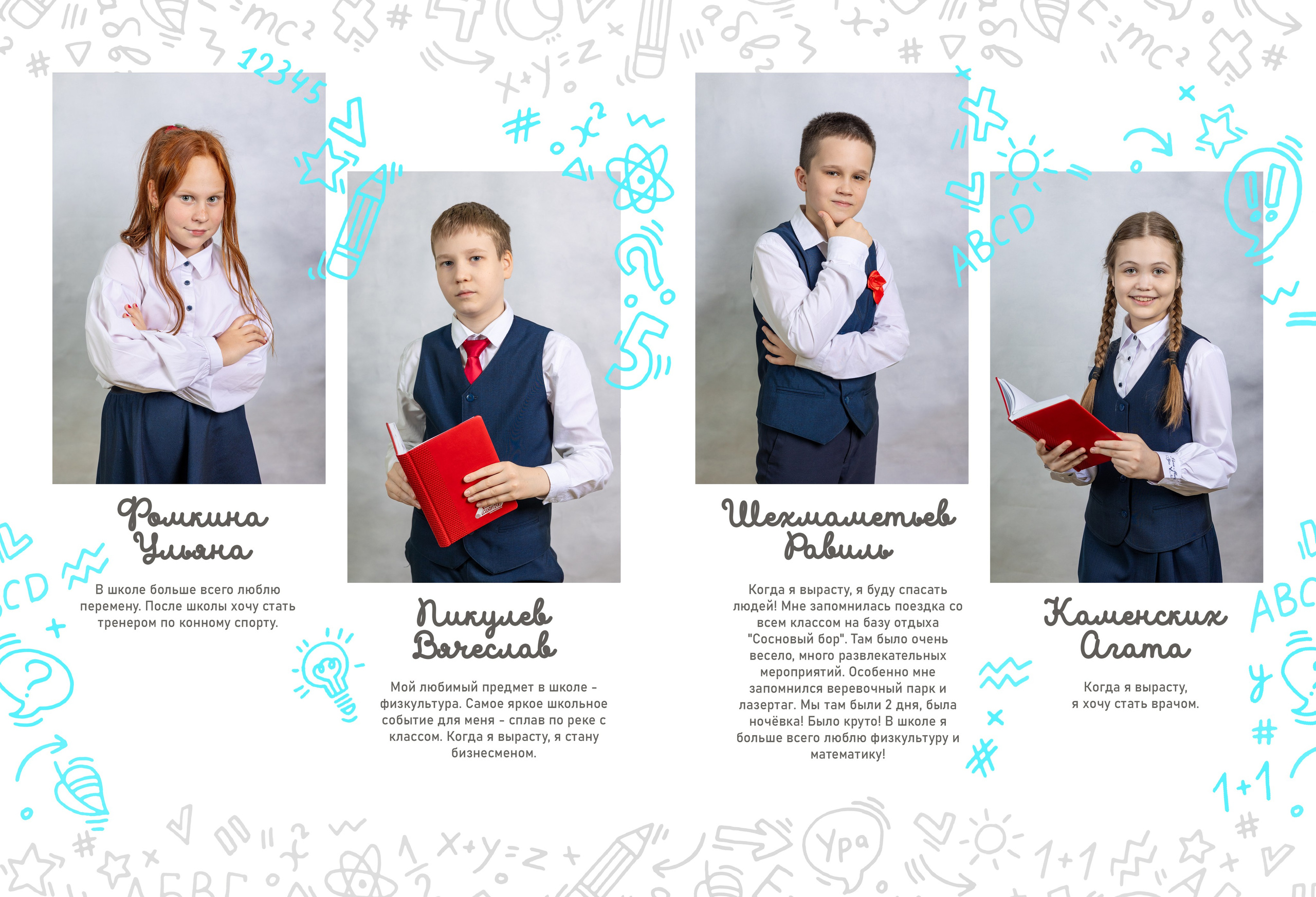 Для 4 класса. Стильные выпускные альбомы в Перми