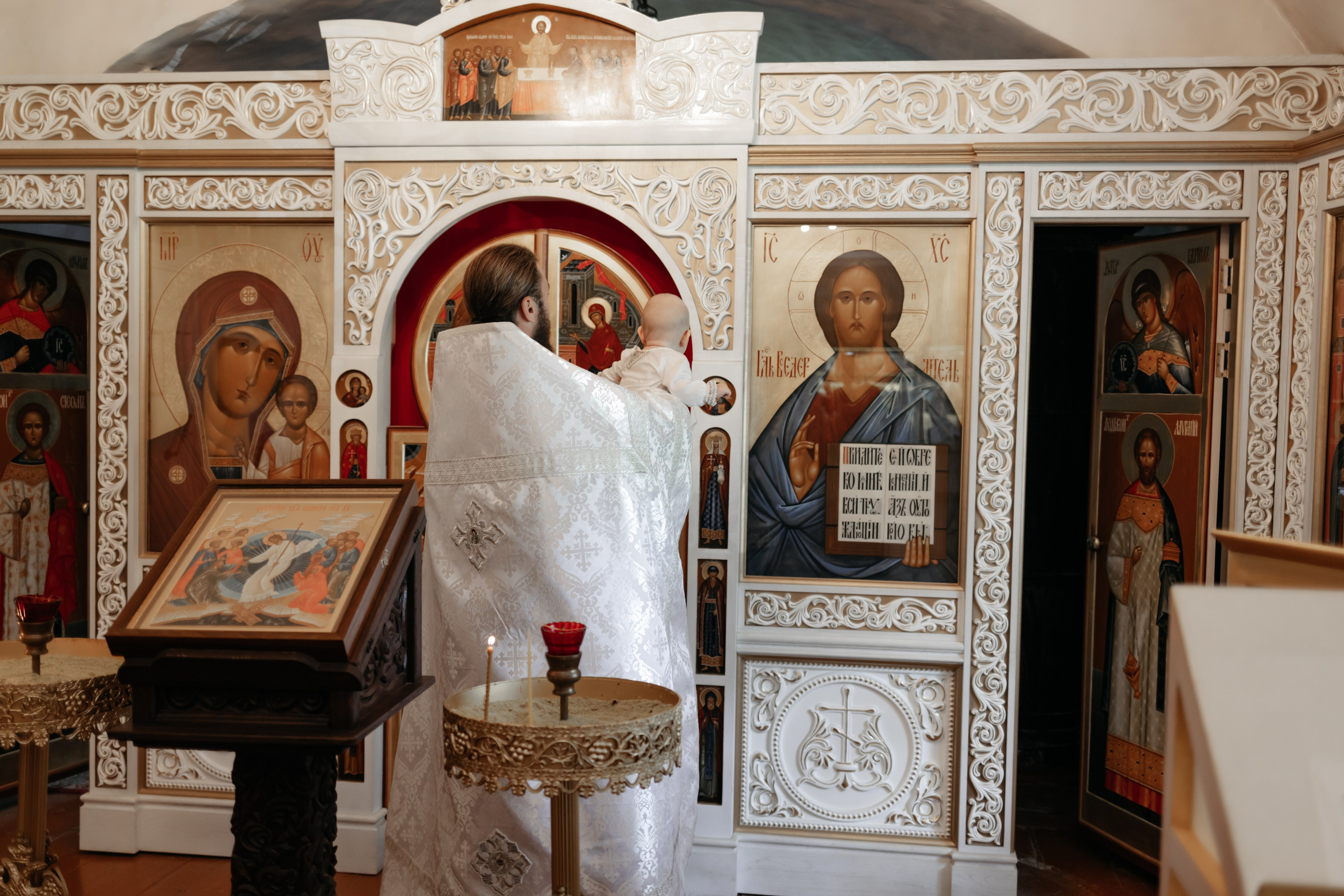 Крещение Виктории в Морском храме святителя Климента Римского. Свадебный фотограф в Пскове и Санкт-Петербурге | Анна Голикова