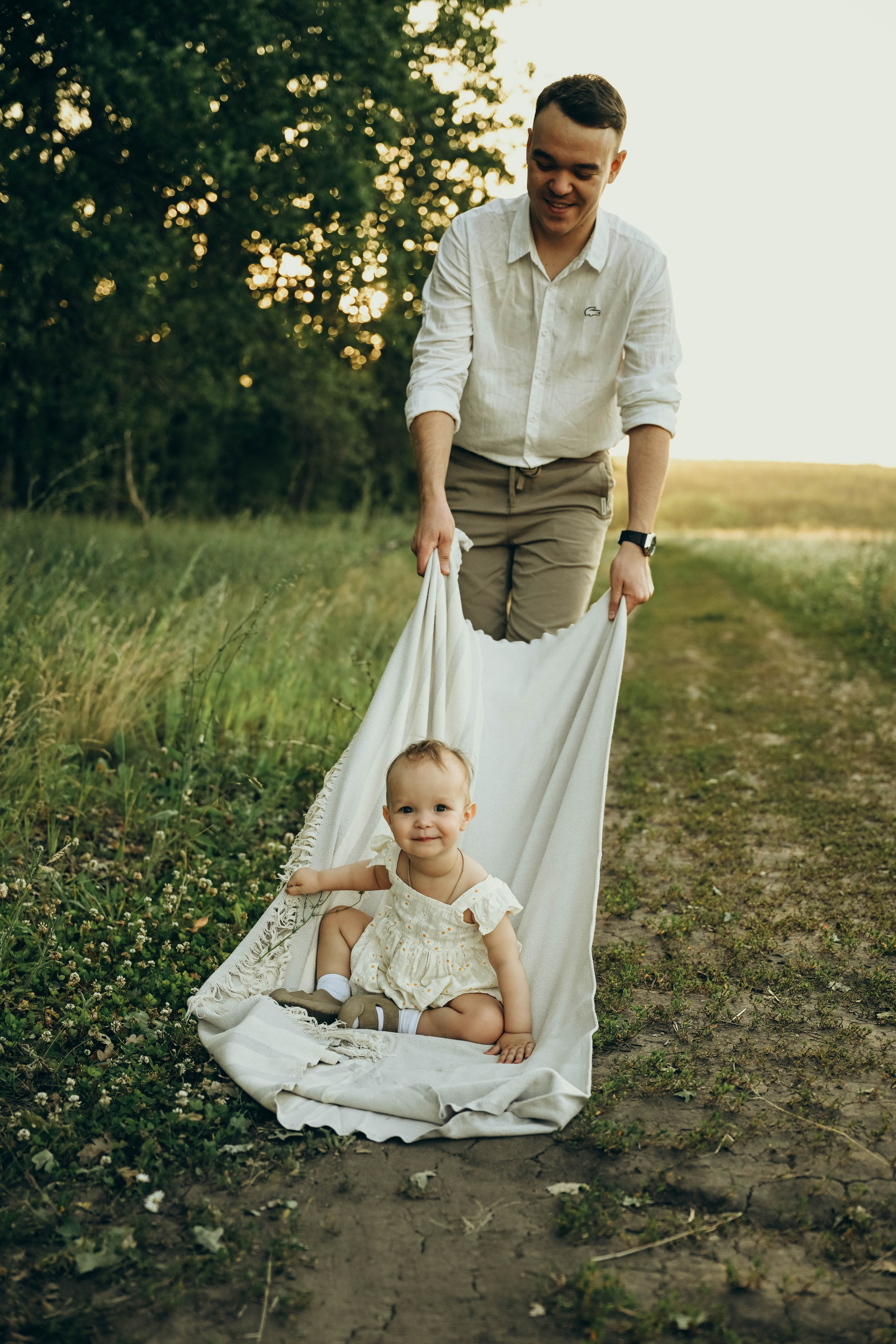 Ромашковое поле. Семейный фотограф в Москве Люберцах Ирина Вронская