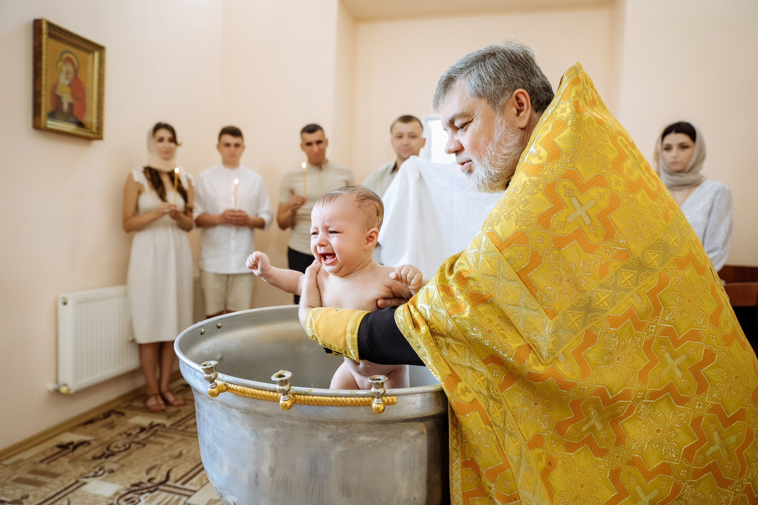 Крещение Виктории. Свадебный фотограф Ольга Гречко
