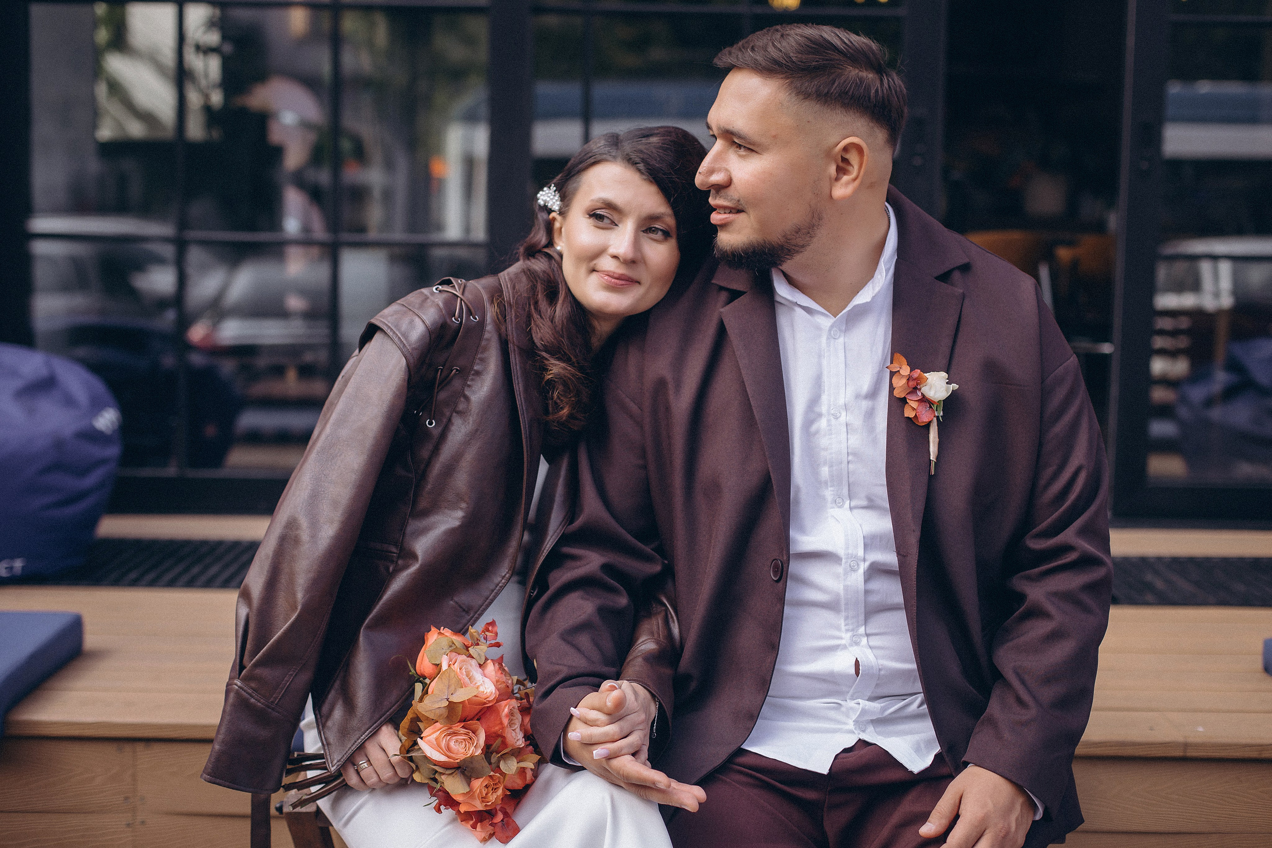 Свадебная осенняя прогулка. Фотограф