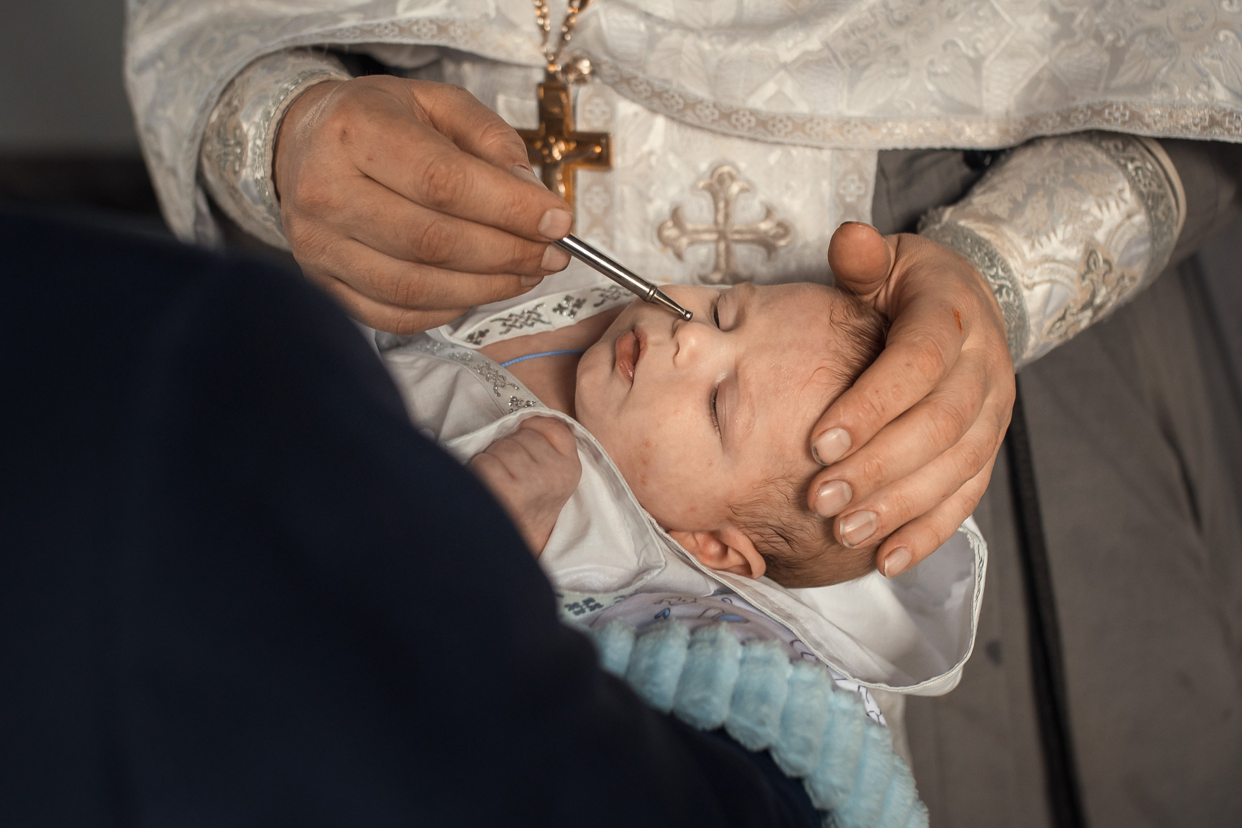 Крещение в Храме святого Иннокентия. Профессиональный фотограф в Москве и Мо Мария Шантарёва