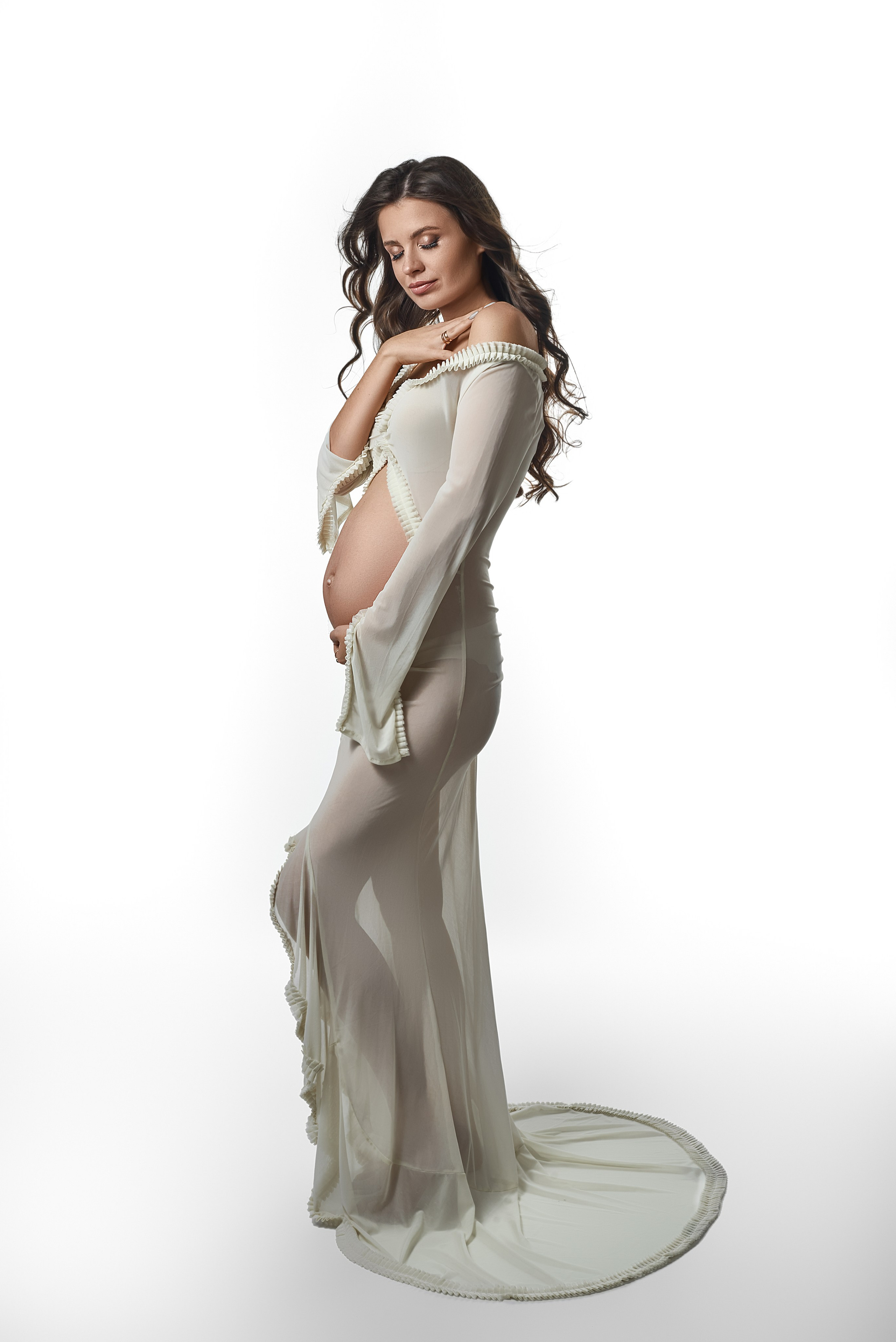 Аня и Лев. Фотограф беременности и новорожденных в Рязани