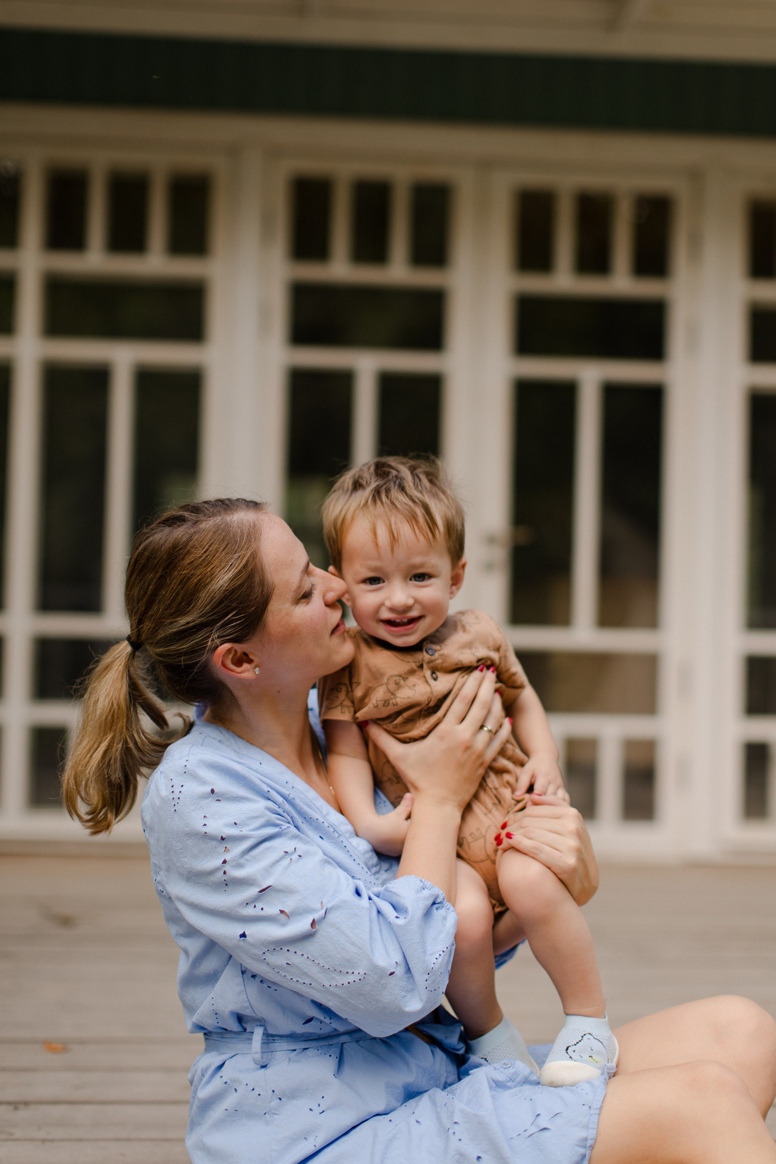 Прогулка в парке. Семейный и детский фотограф в Москве Кузьмина Мария