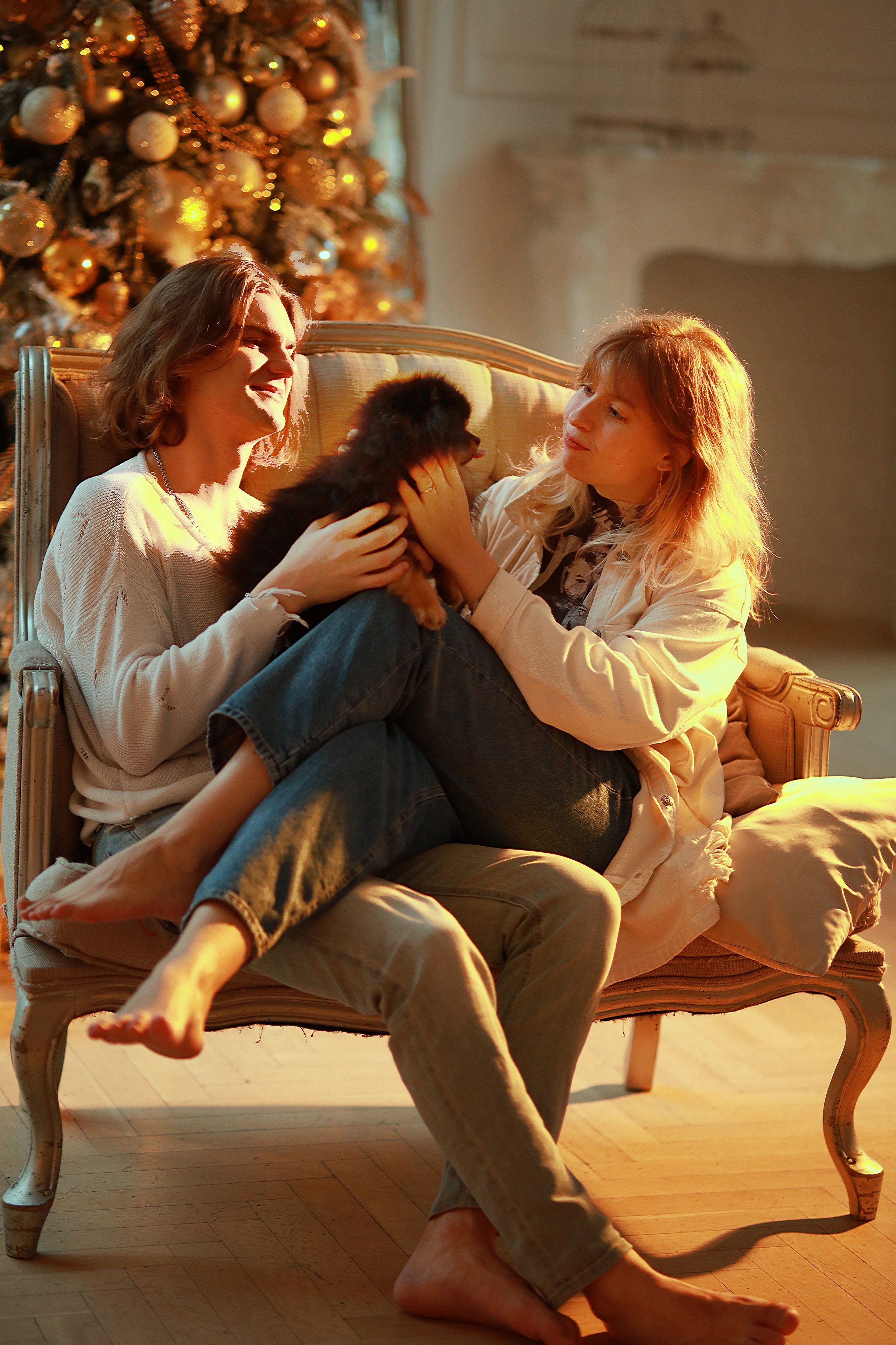 Новый год зал Ника. Фотограф Юлия Рязанова Москва семейный и детский