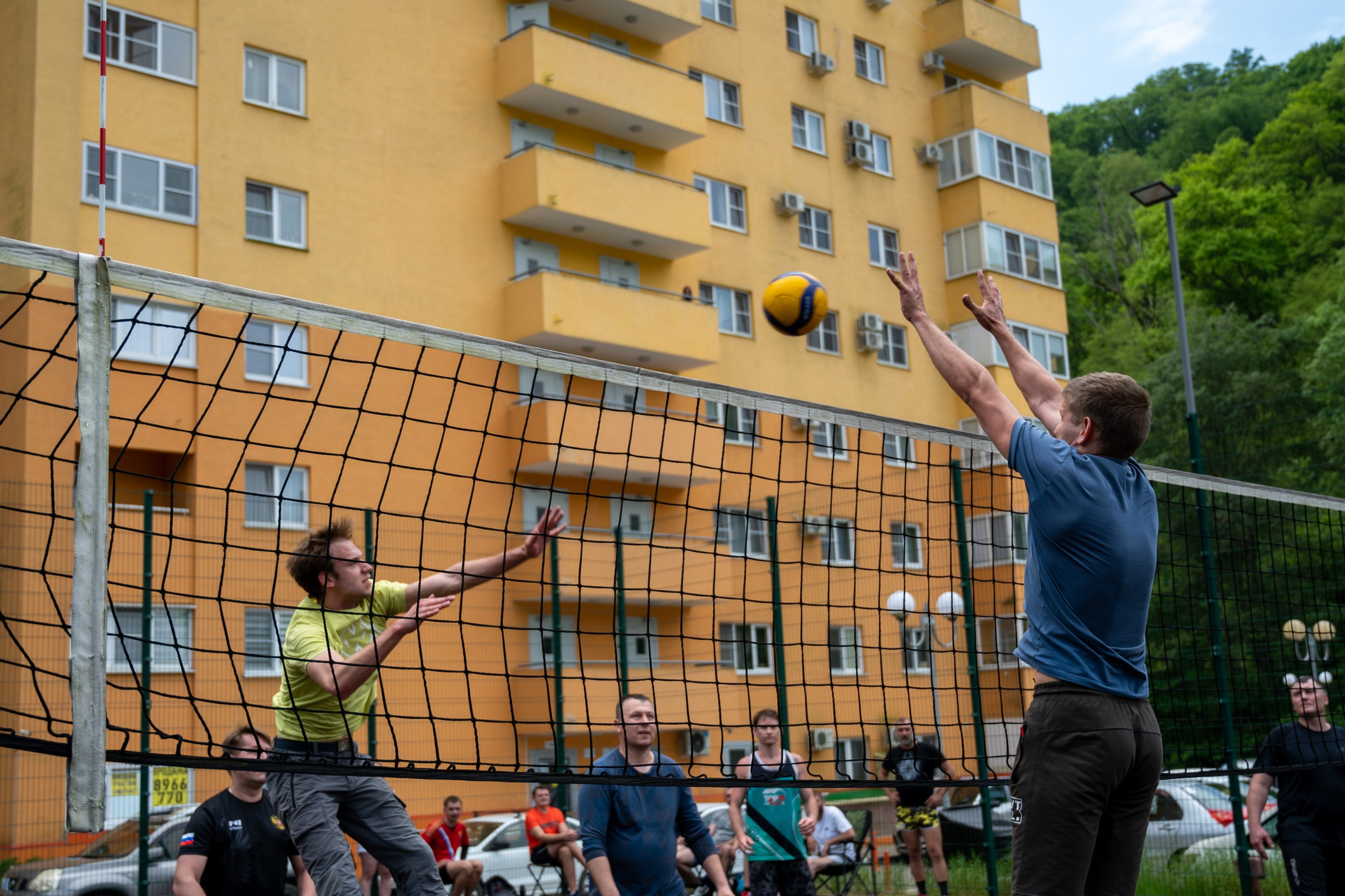 Турнир по Волейболу. Фотографирую счастливых людей в Сочи