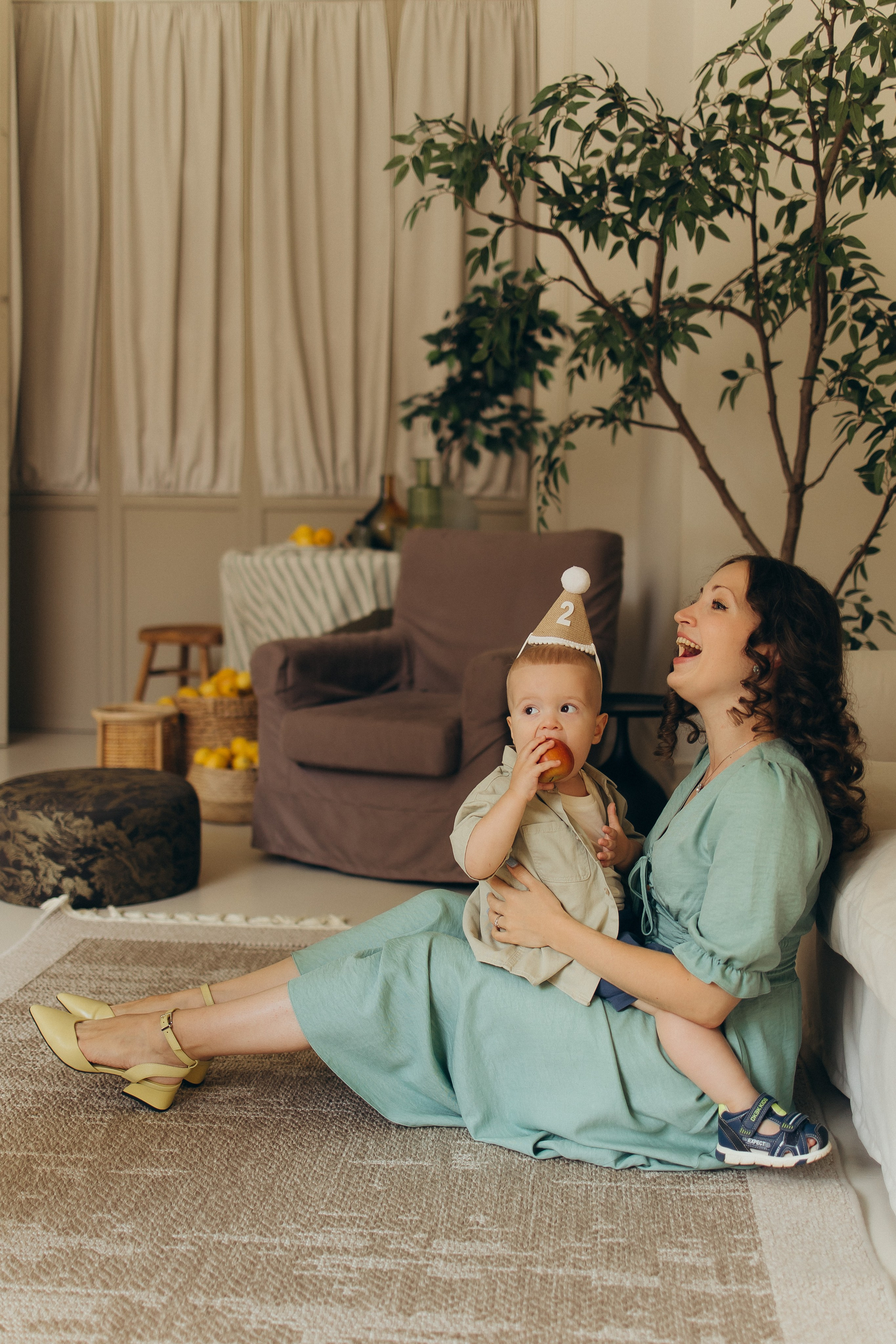 К двум годам Платона — зал Серена. Семейный фотограф в Краснодаре Храмова Анна