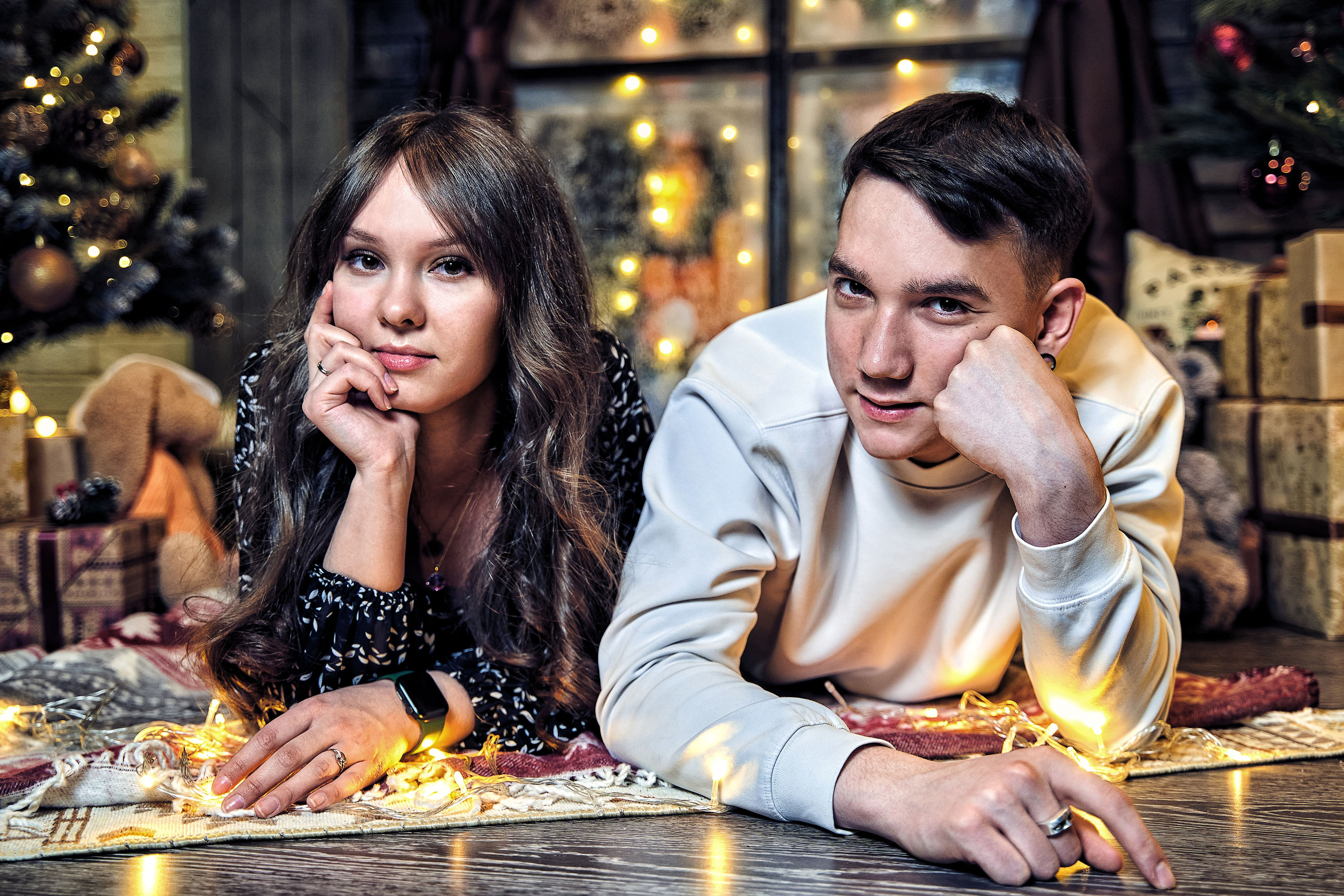 Новогодняя семейная. Фотограф Сергей Чернов Норильск