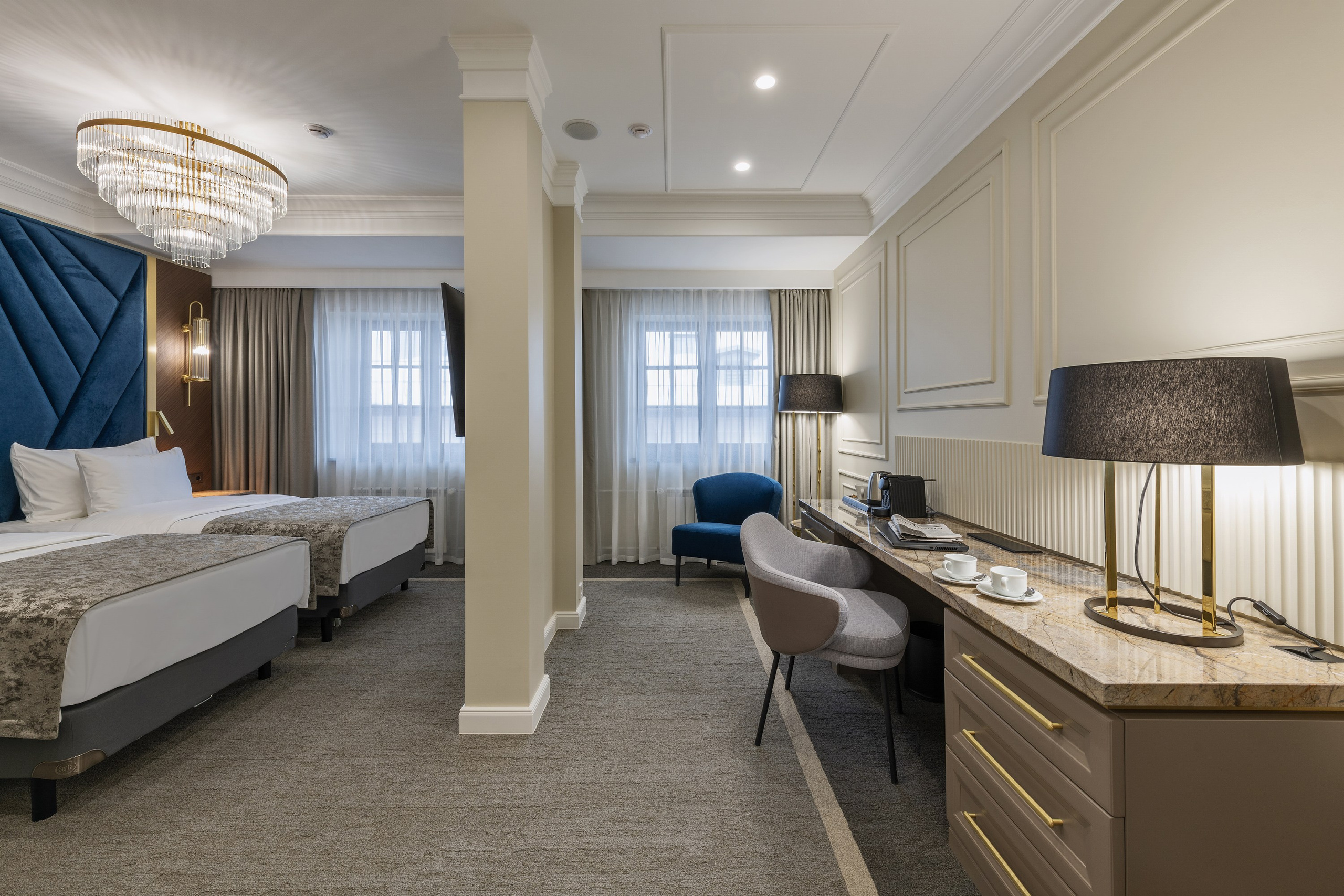 Отель «Ласточка» 5*. Фотосъёмка интерьеров и архитектуры гостиниц, промышленная съёмка