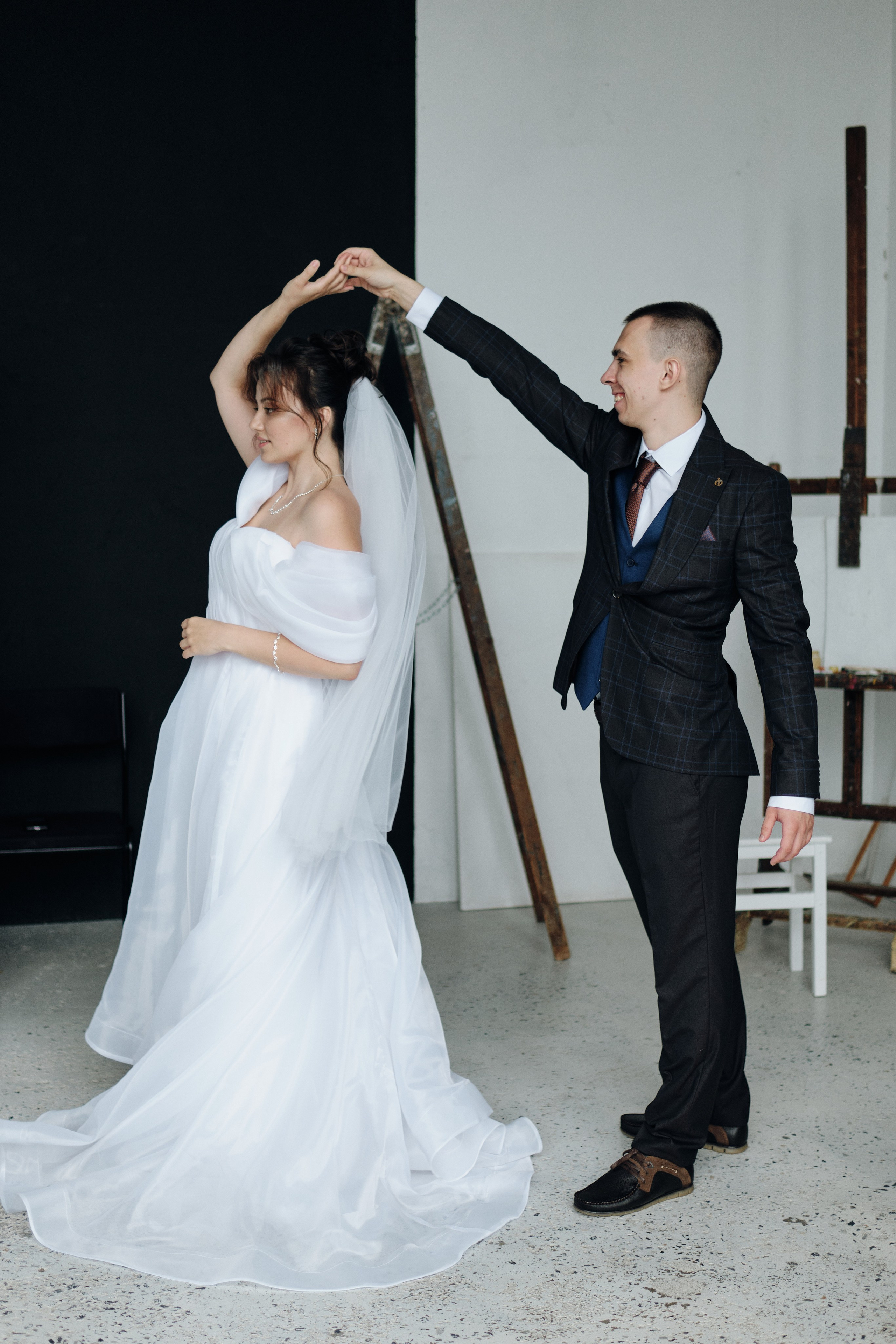 Свадебная фотосессия в СПб в студии. Семейные и свадебные фотосессии в СПб, в студии, на улице, на природе