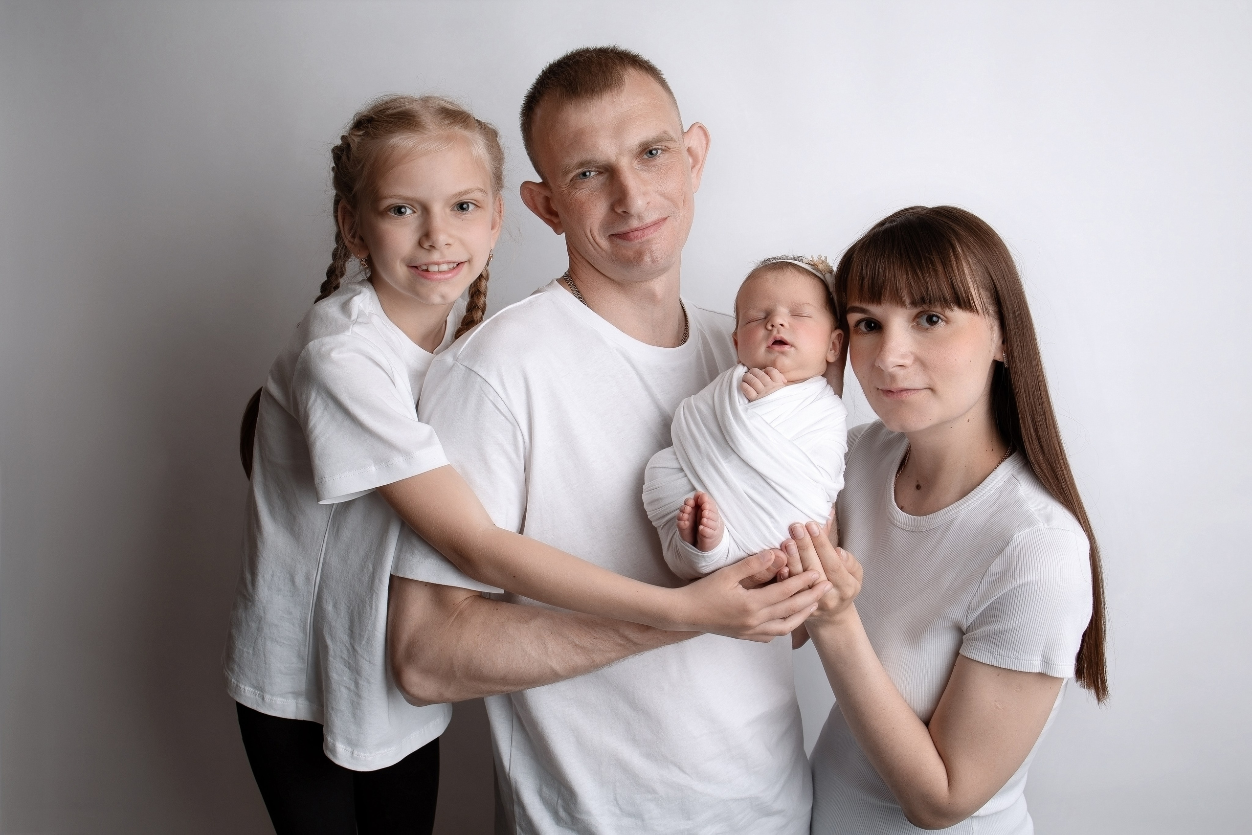 Семейные. Фотограф новорождённых Минск — стоимость newborn фотосессии в Минске