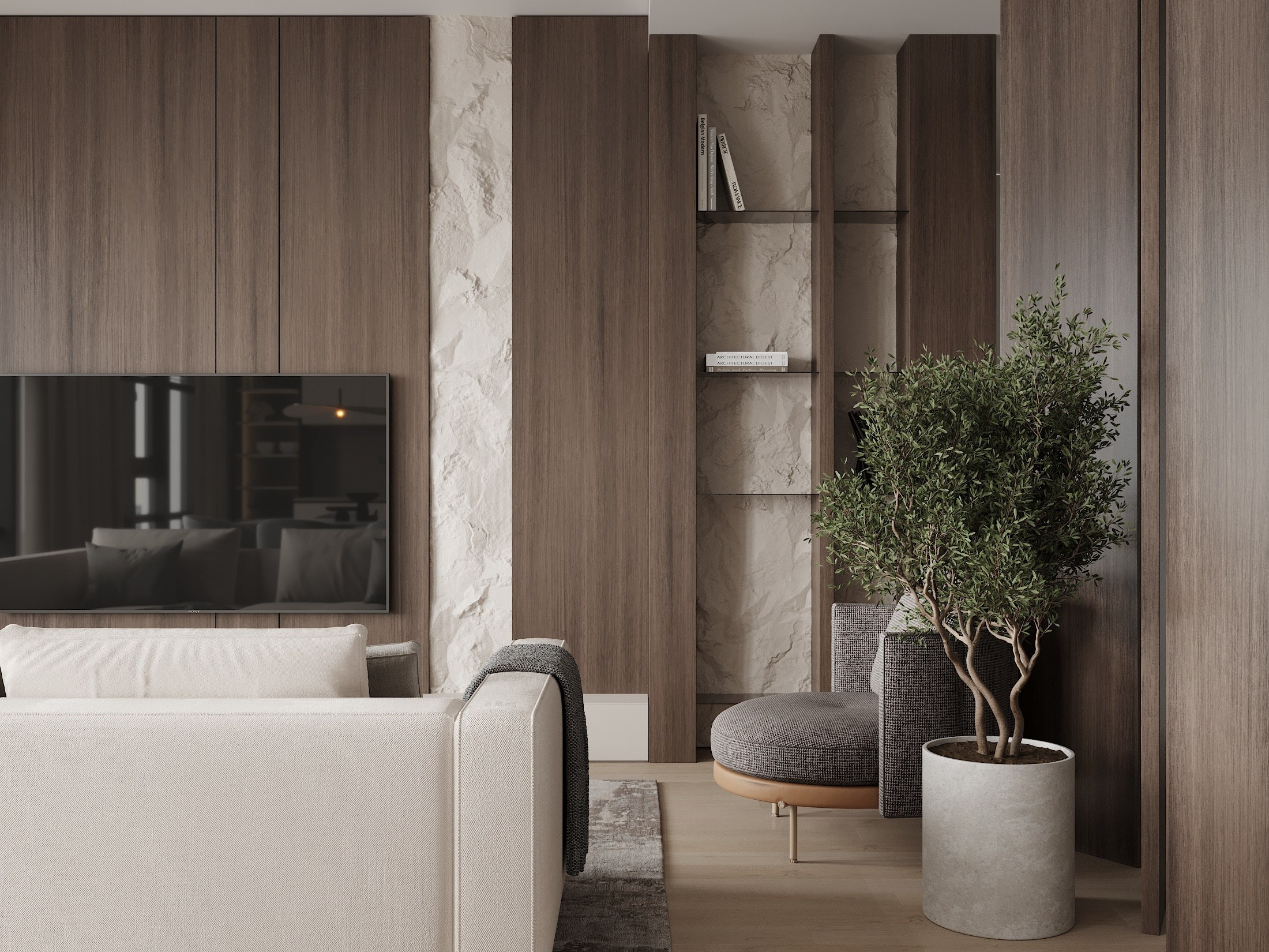 ЖК Новатория 112.5 кв.м. Дизайнер интерьера и 3D визуализатор Ванчугова Ольга