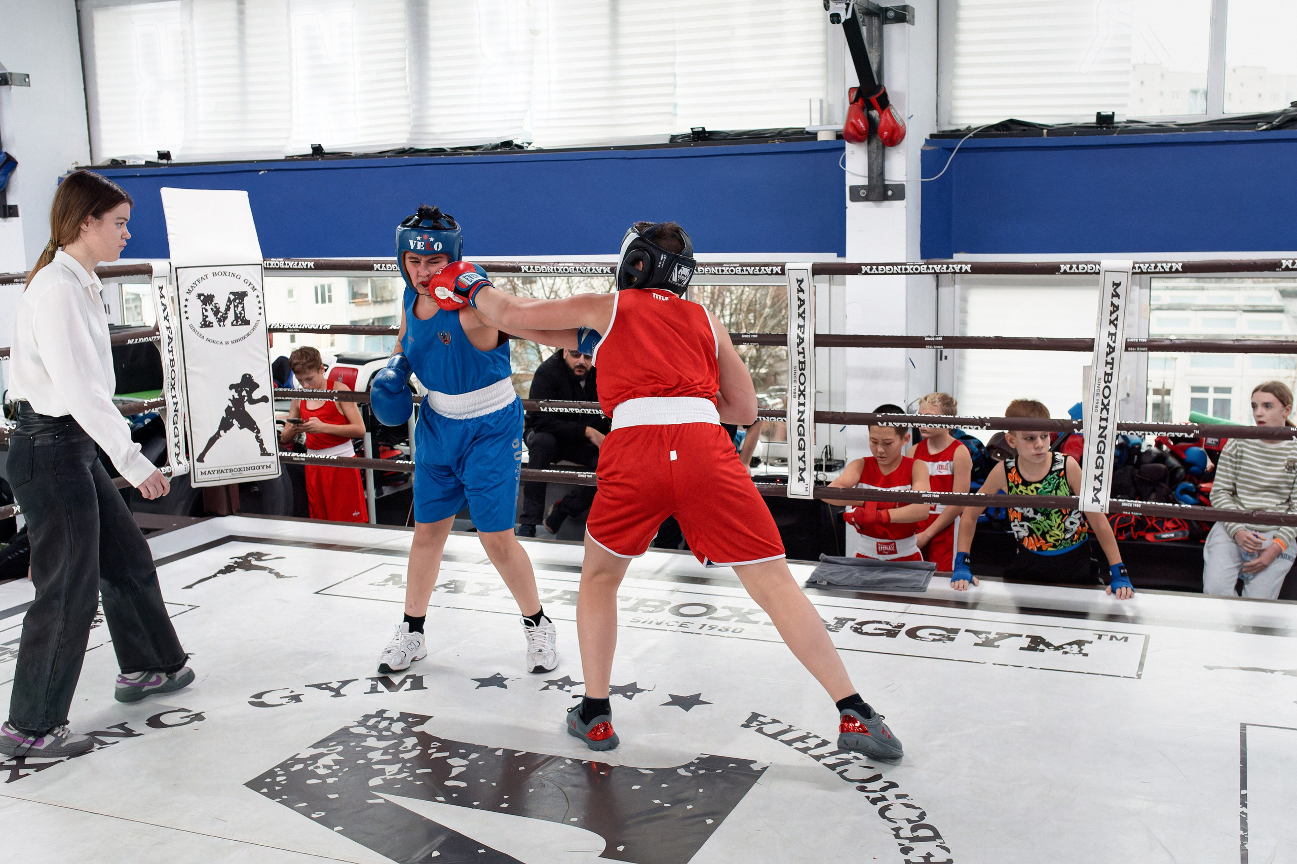 «Открытый ринг» в школе бокса Сергея Майфата. Зеленоград, 12.11.2023 г. Фотограф Никифоров-Гордеев Сергей. Москва и МО