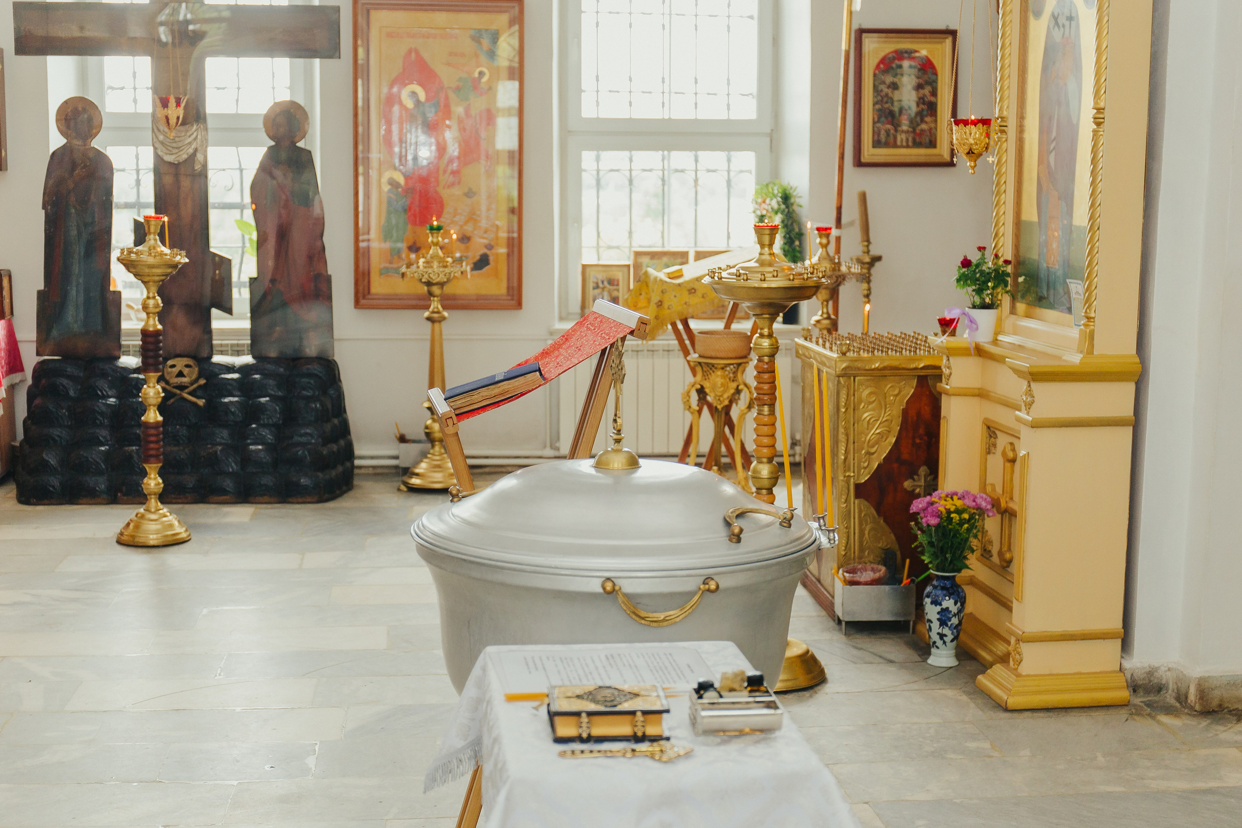 Фотосъемка Крещения в Сергиевом Посаде. Фотограф новорожденных и детский в Сергиевом Посаде Кругликова Юлия