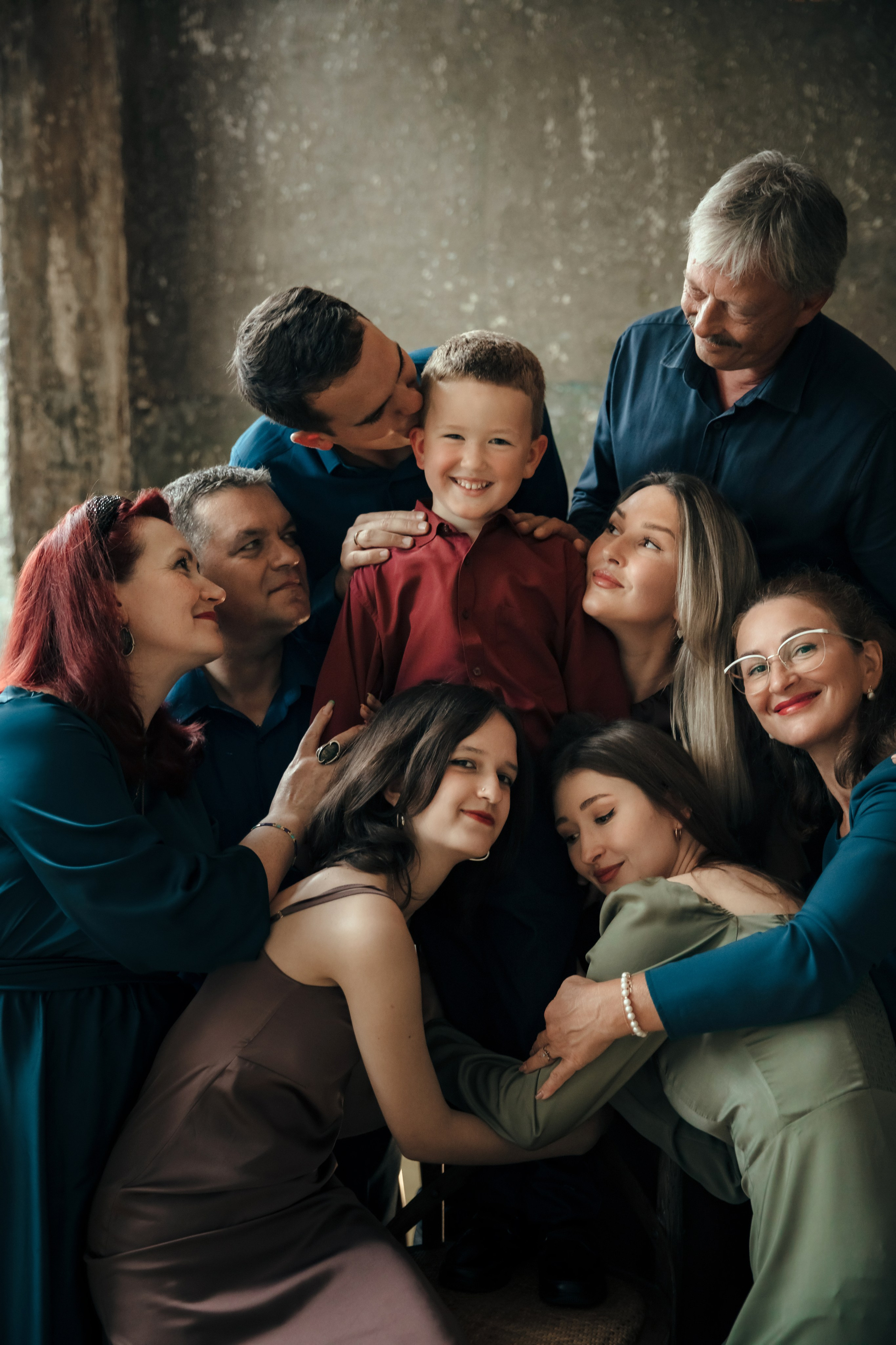 История большой семьи. Портретный фотограф в городе Москва — Деляна Мур