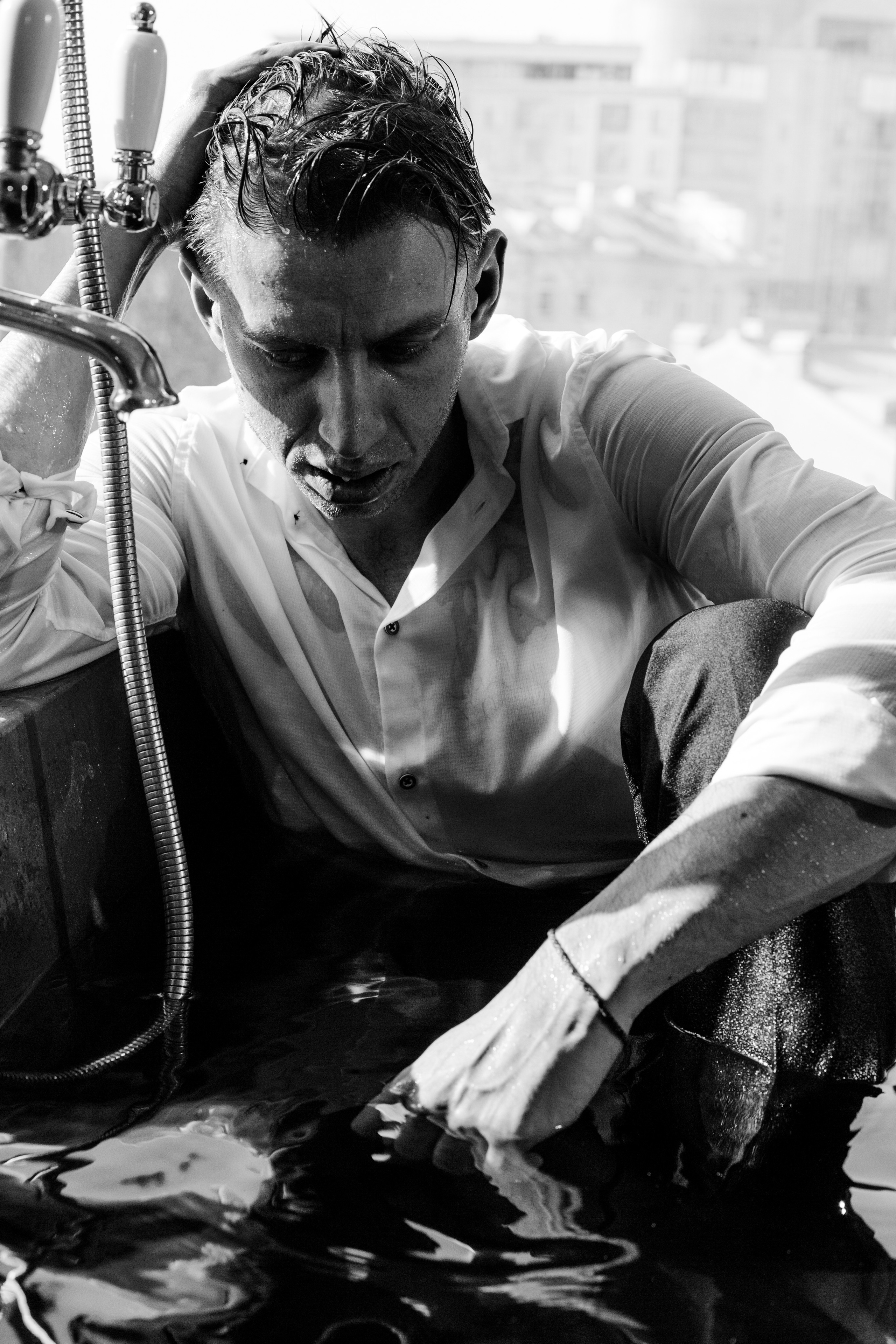 Actor Alexander Shalygin. Home