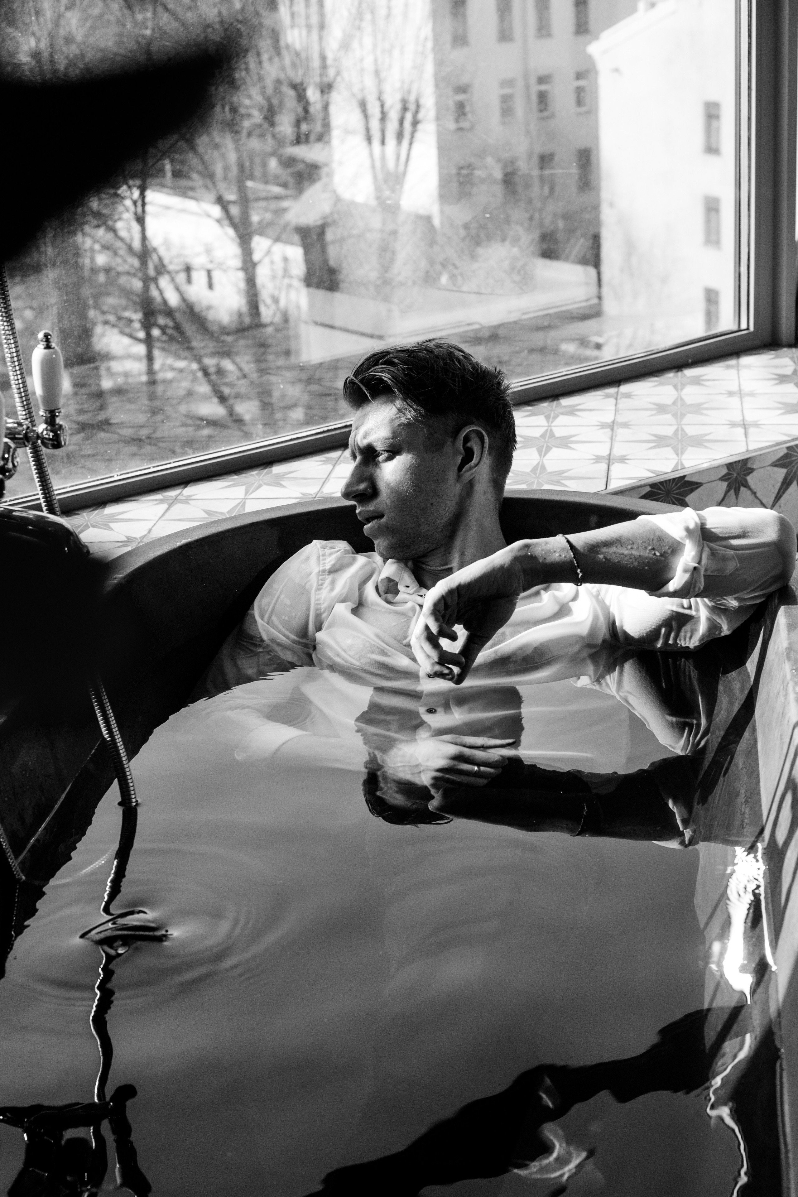 Actor Alexander Shalygin. Home