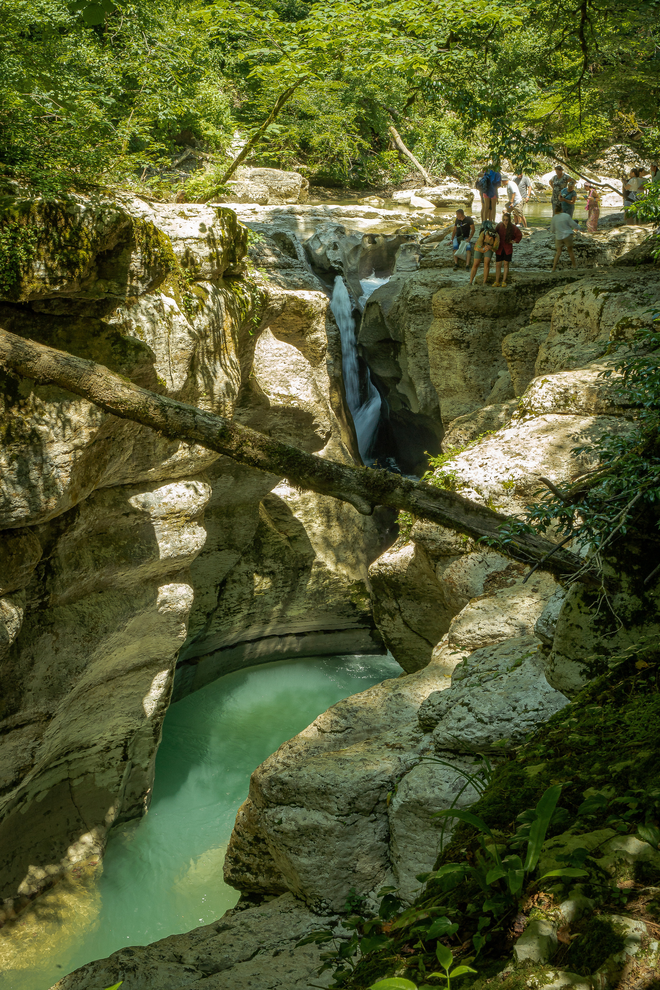 Белые скалы в Сочи