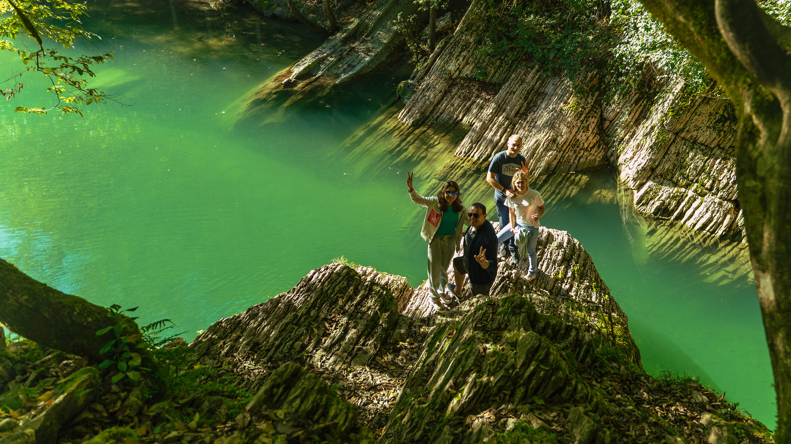 Белые скалы в Сочи