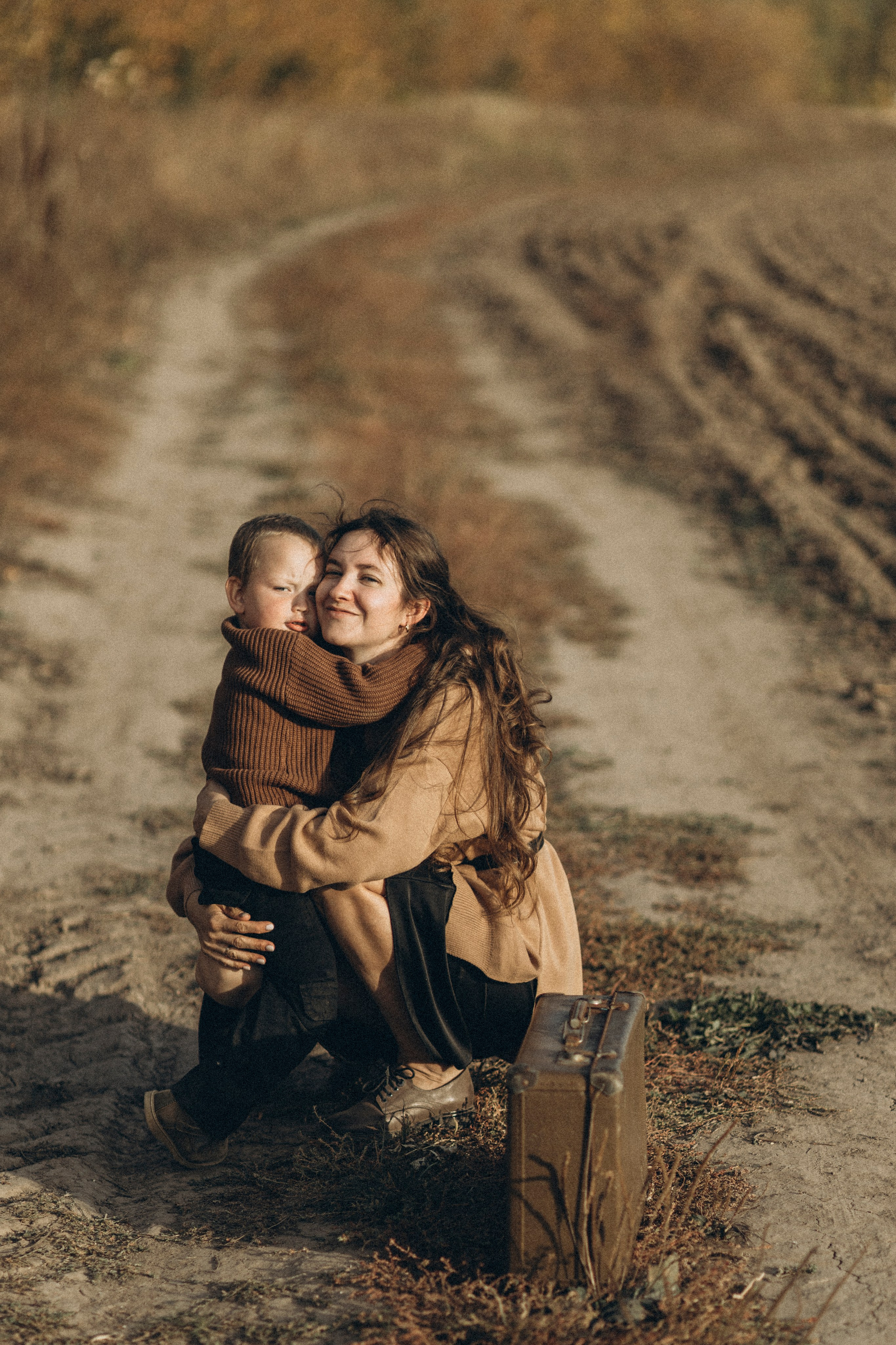 Осенняя прогулка для мамы и детей. Семейный и детский фотограф в Рязани Васюгова Мария