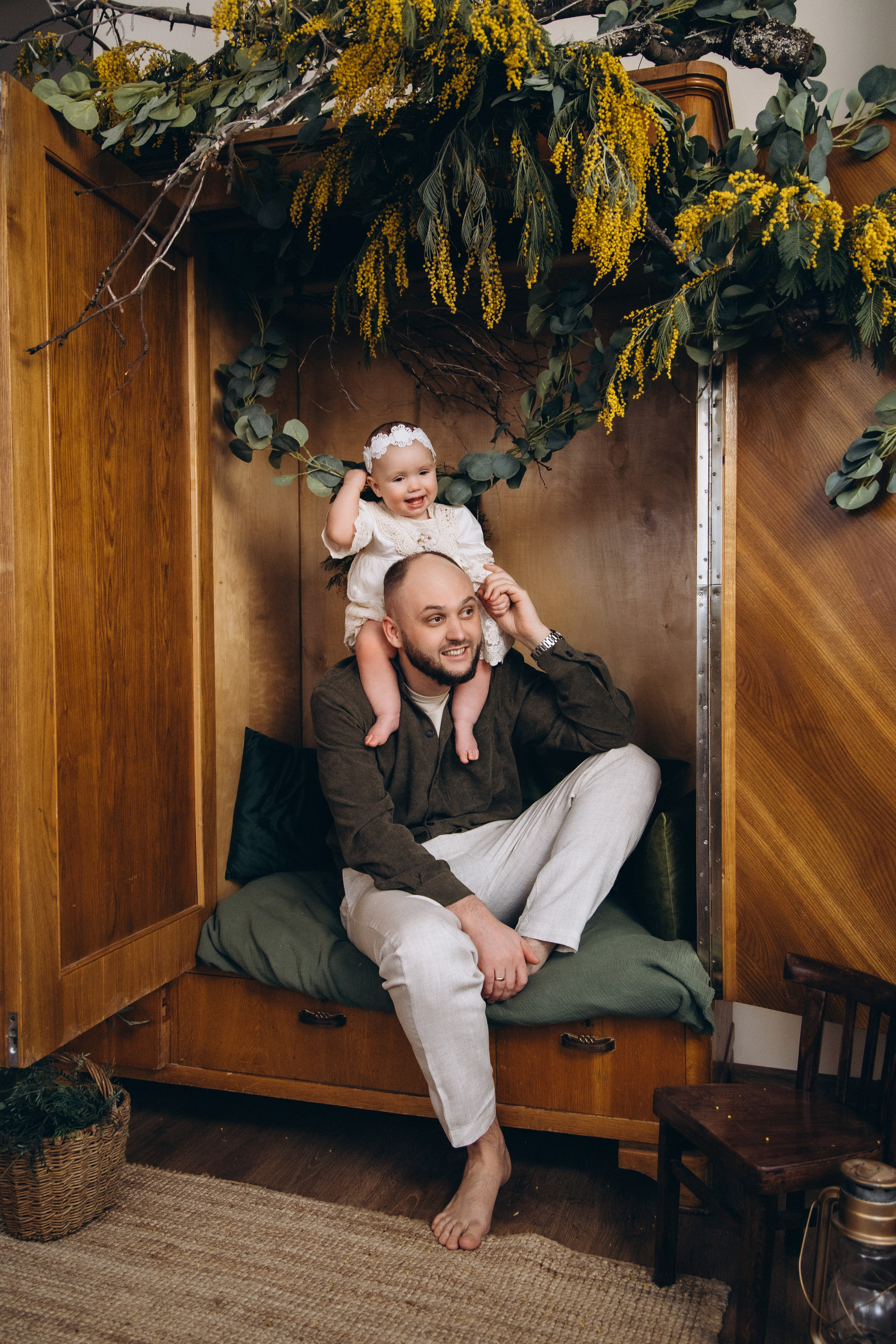 Юлия с семьёй