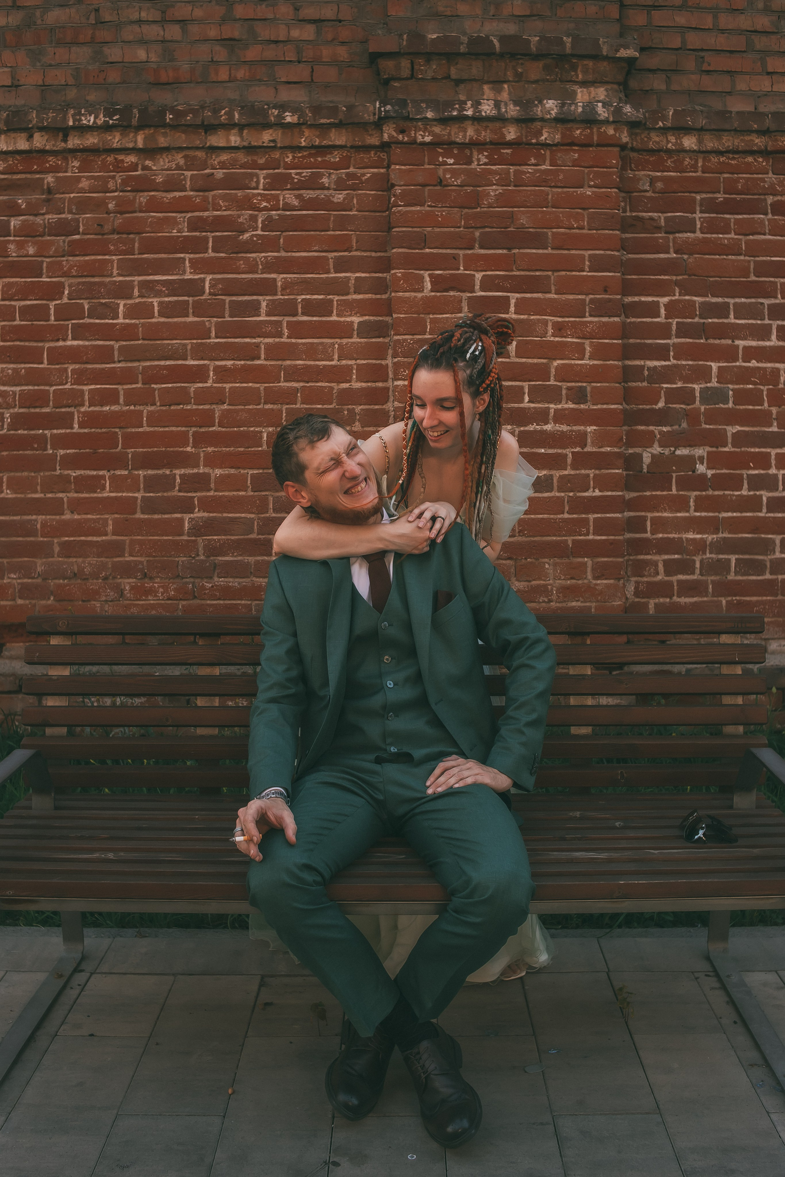 Хулиганская свадебная фотосессия. Фотограф Регина Крикунова г. Красноярск