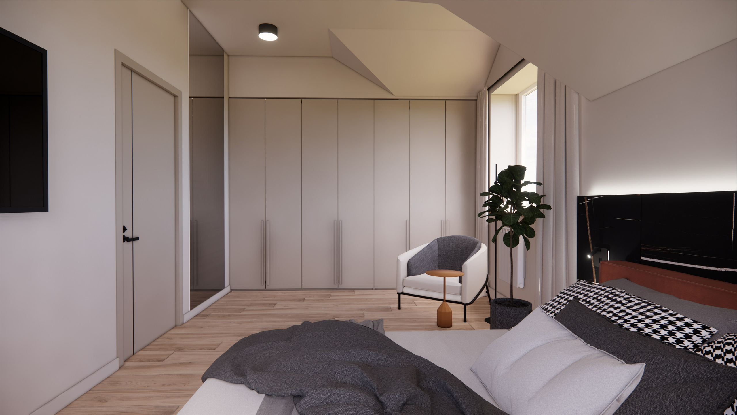 Дуплекс 120 м² в КП ВП-лайт (совместная работа с Любовью Поляковой designpolyakova.ru). Push-design.ru