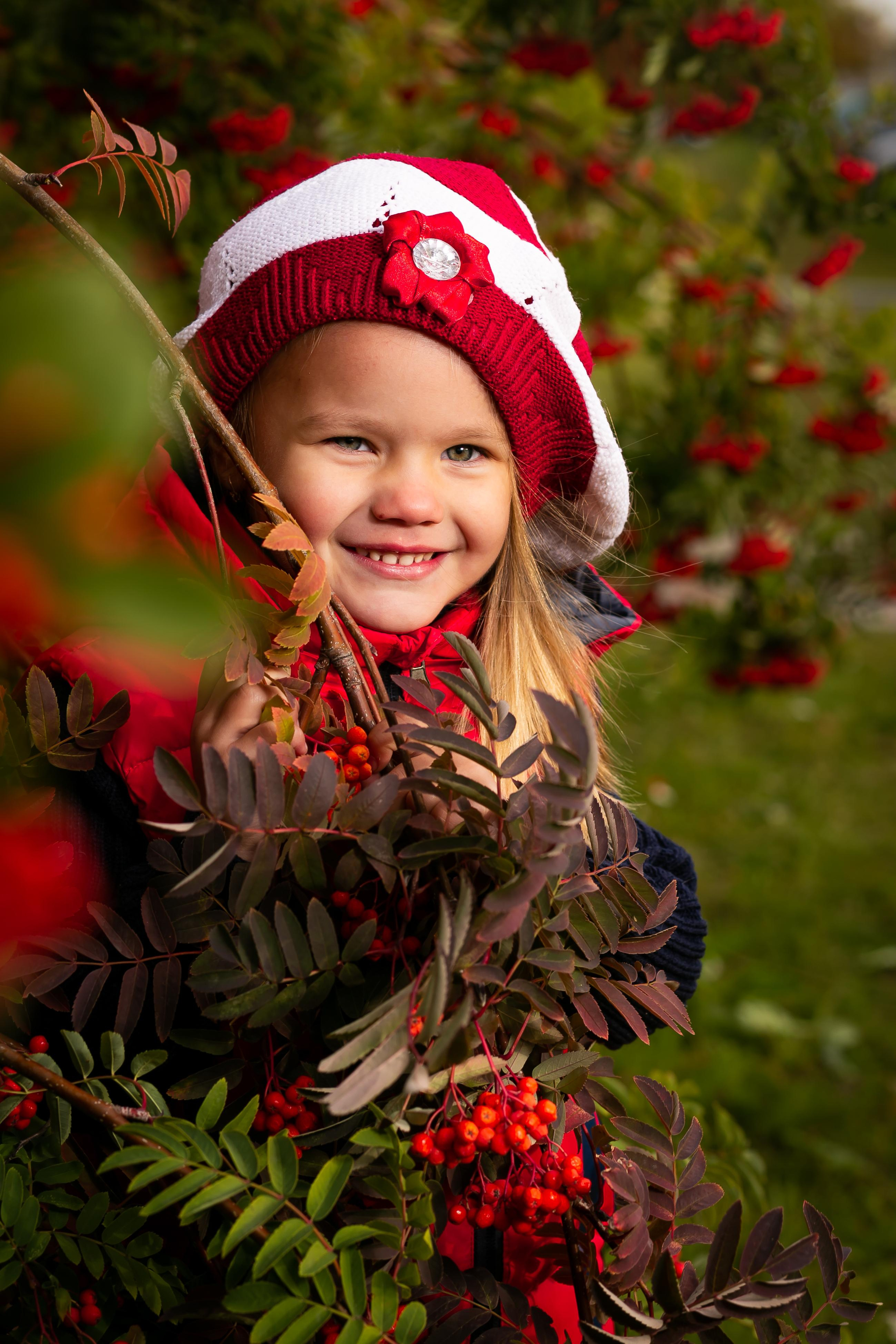 Осенний проект «В рябине» Happy Kids Екб. Детский и семейный фотограф Yulia Moon