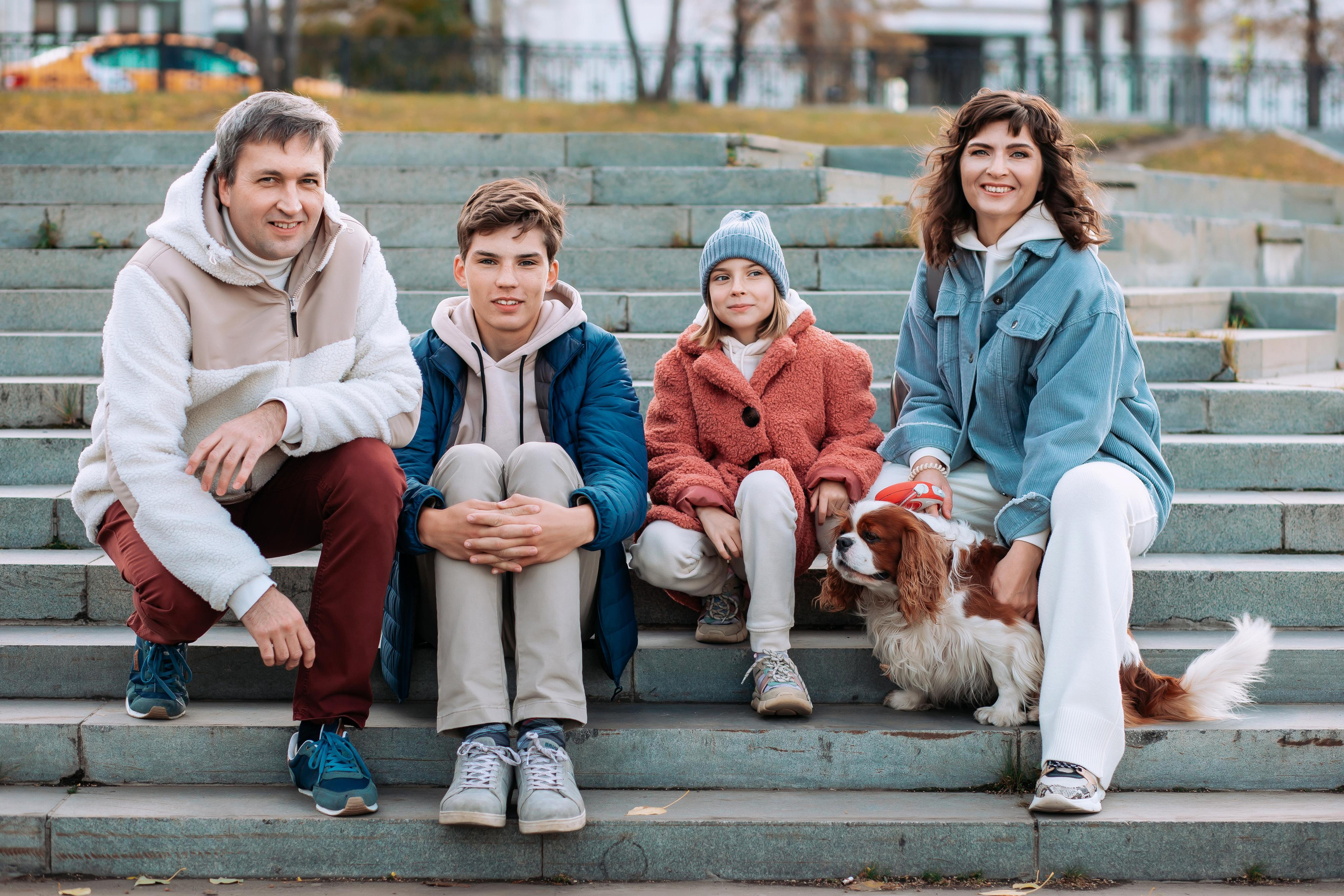 Семейная прогулка. Детский и семейный фотограф Yulia Moon