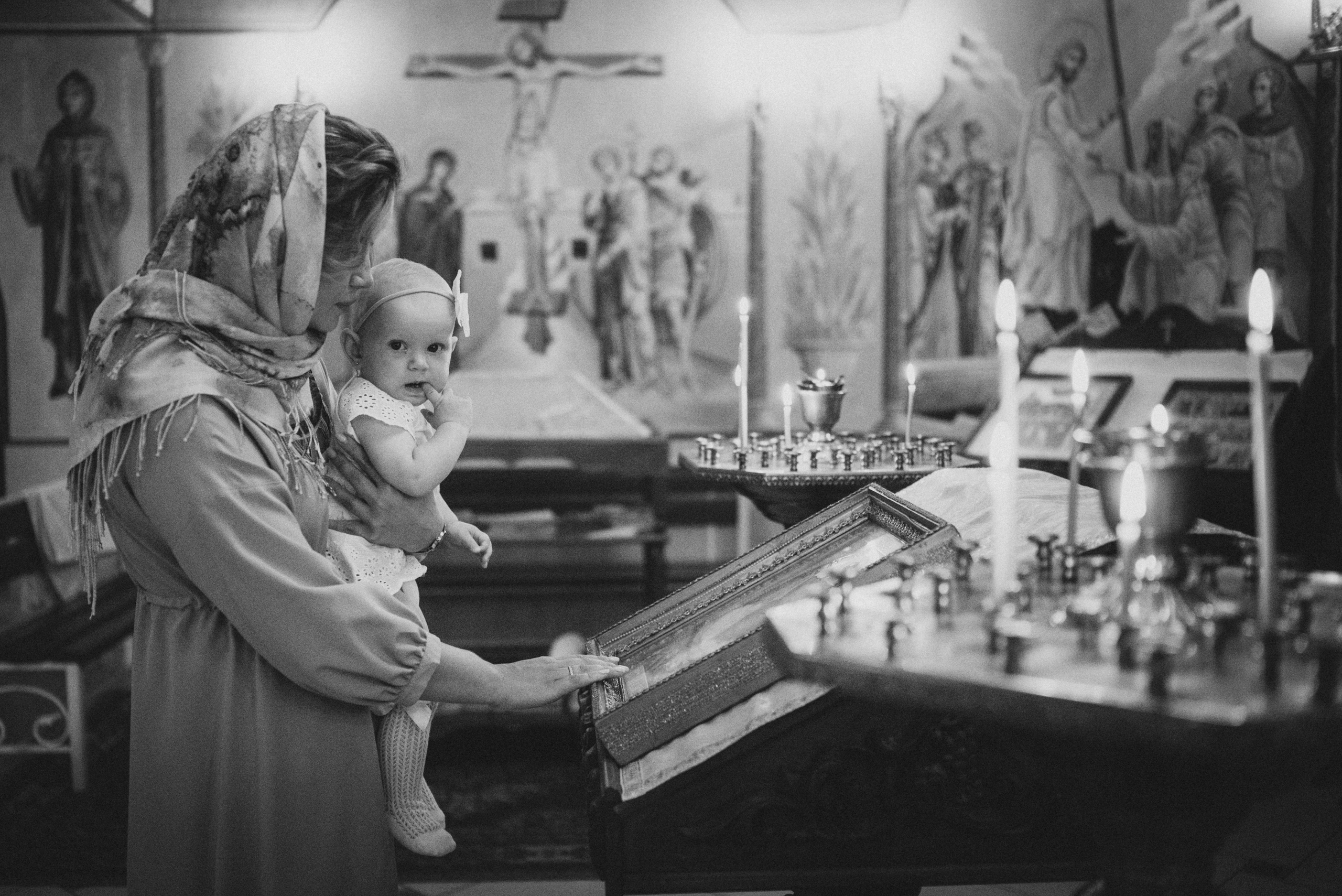 Крещение Василины (Храм Праведной Софии Слуцкой). Семейный фотограф в Минске Дарья Дреко