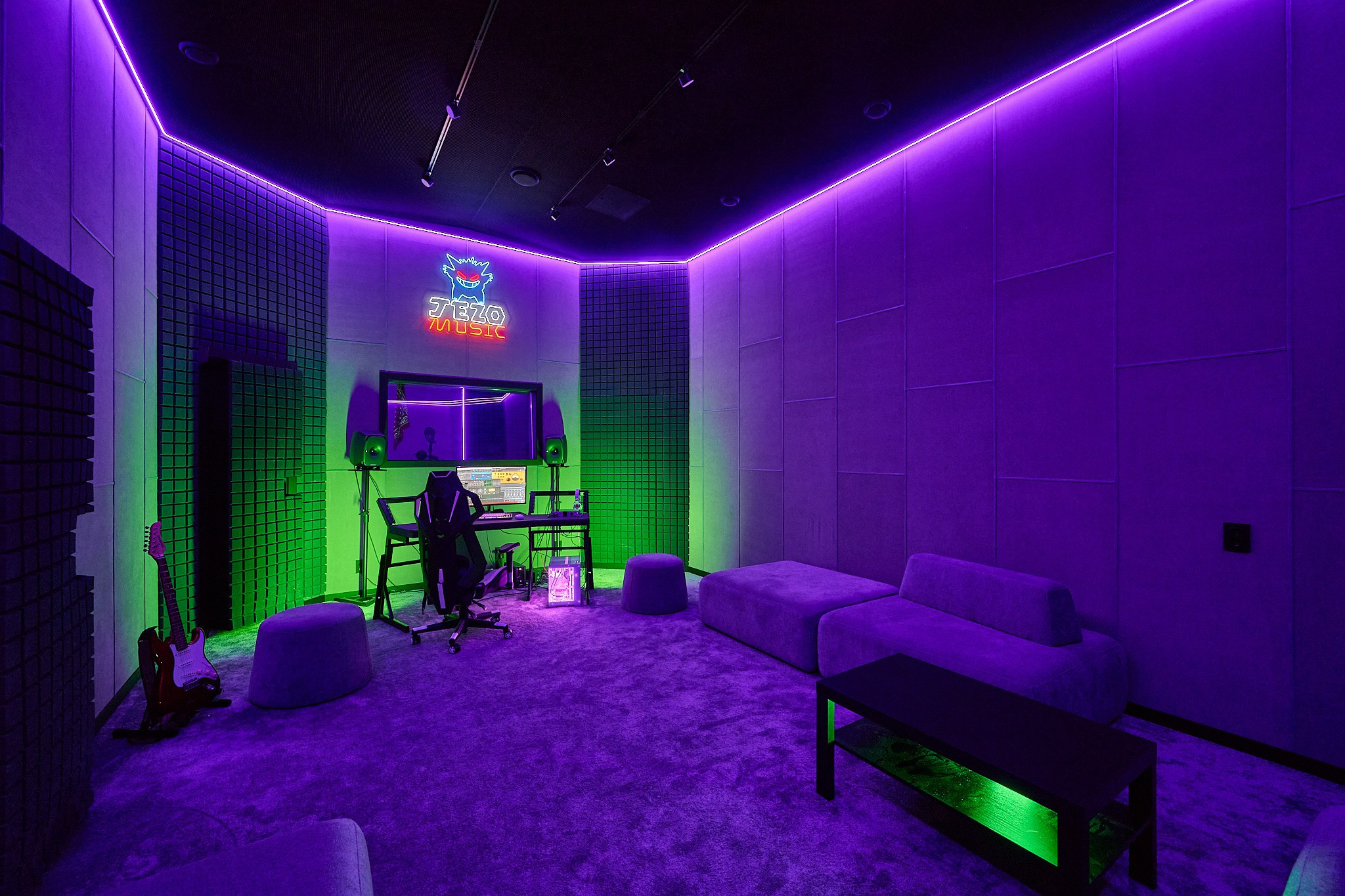 Студия Звукозаписи JezoMusic. Интерьерный фотограф в Краснодаре