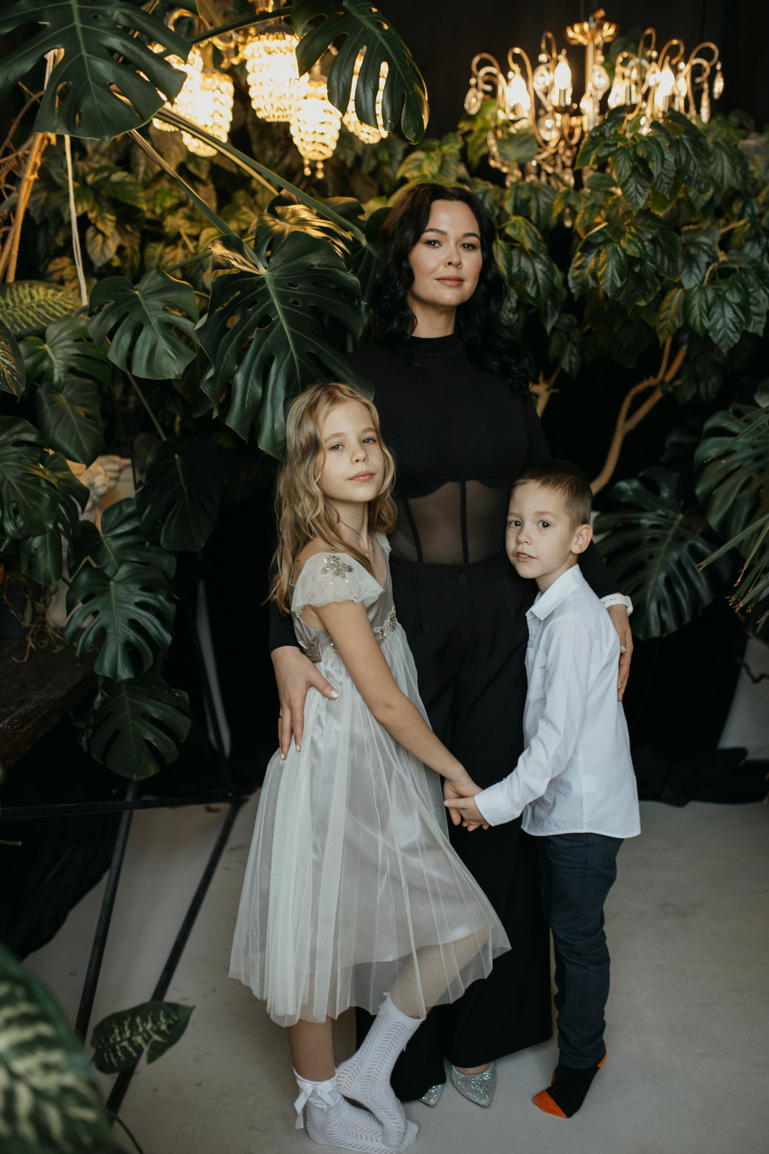 Студийная семейная фотосессия. Семейный и детский фотограф в Рязани Васюгова Мария