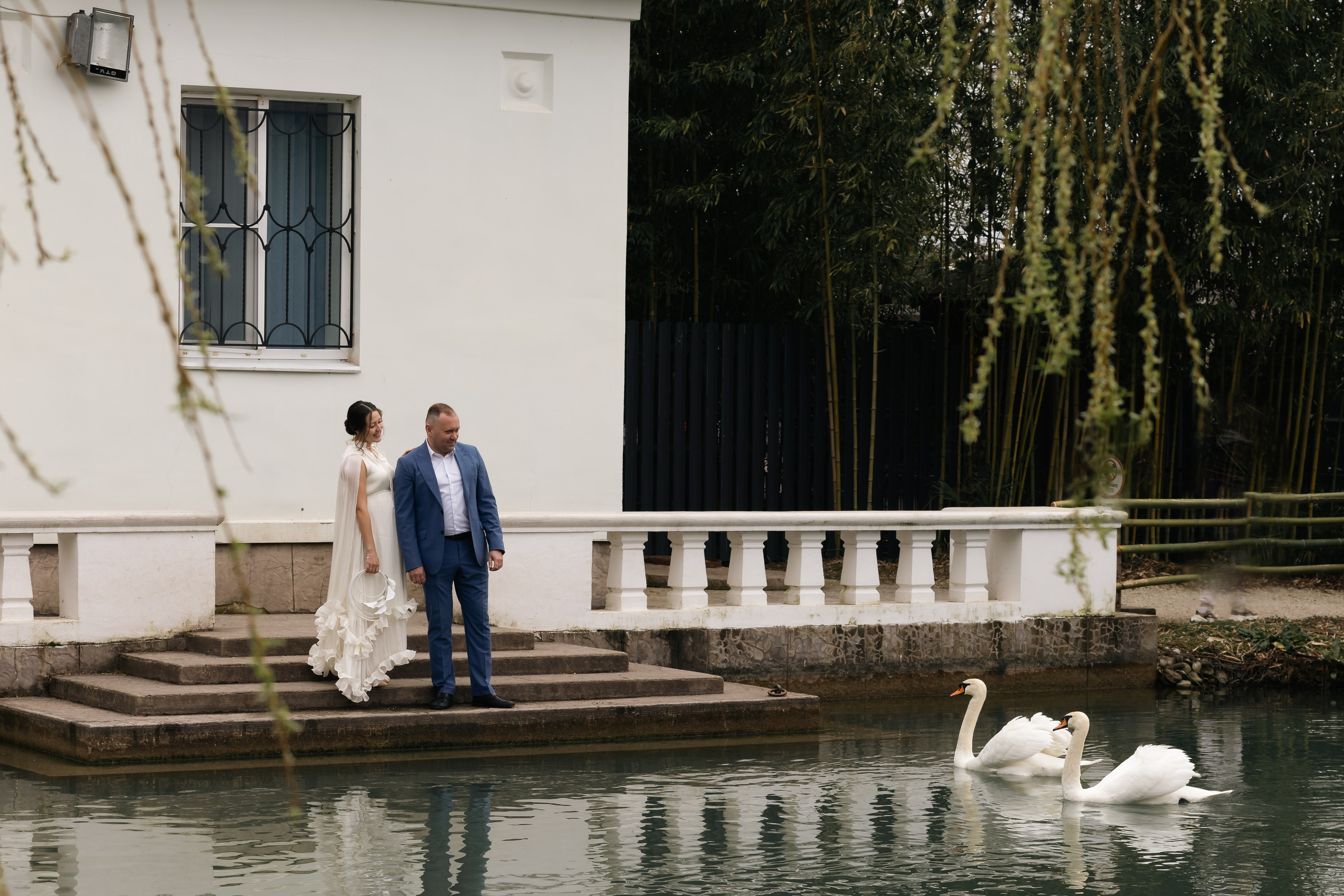 Свадебная фотосессия в парке «Южные Культуры». Адлер. Сочи. Фотограф Мария Камаева