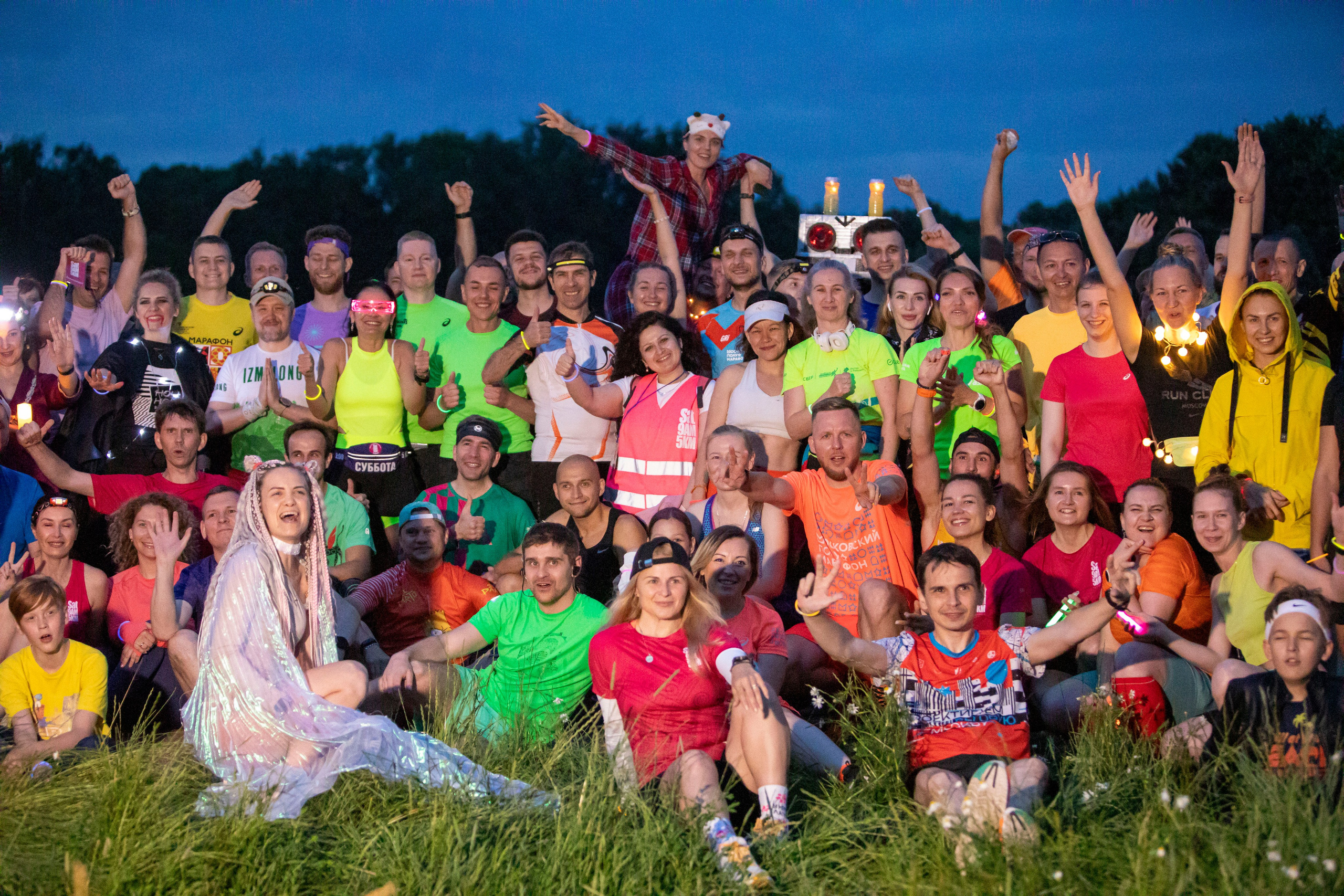 S95 Кусково, ночная тема, 2 июля 2023 г. Фотограф Сергей Ловкий