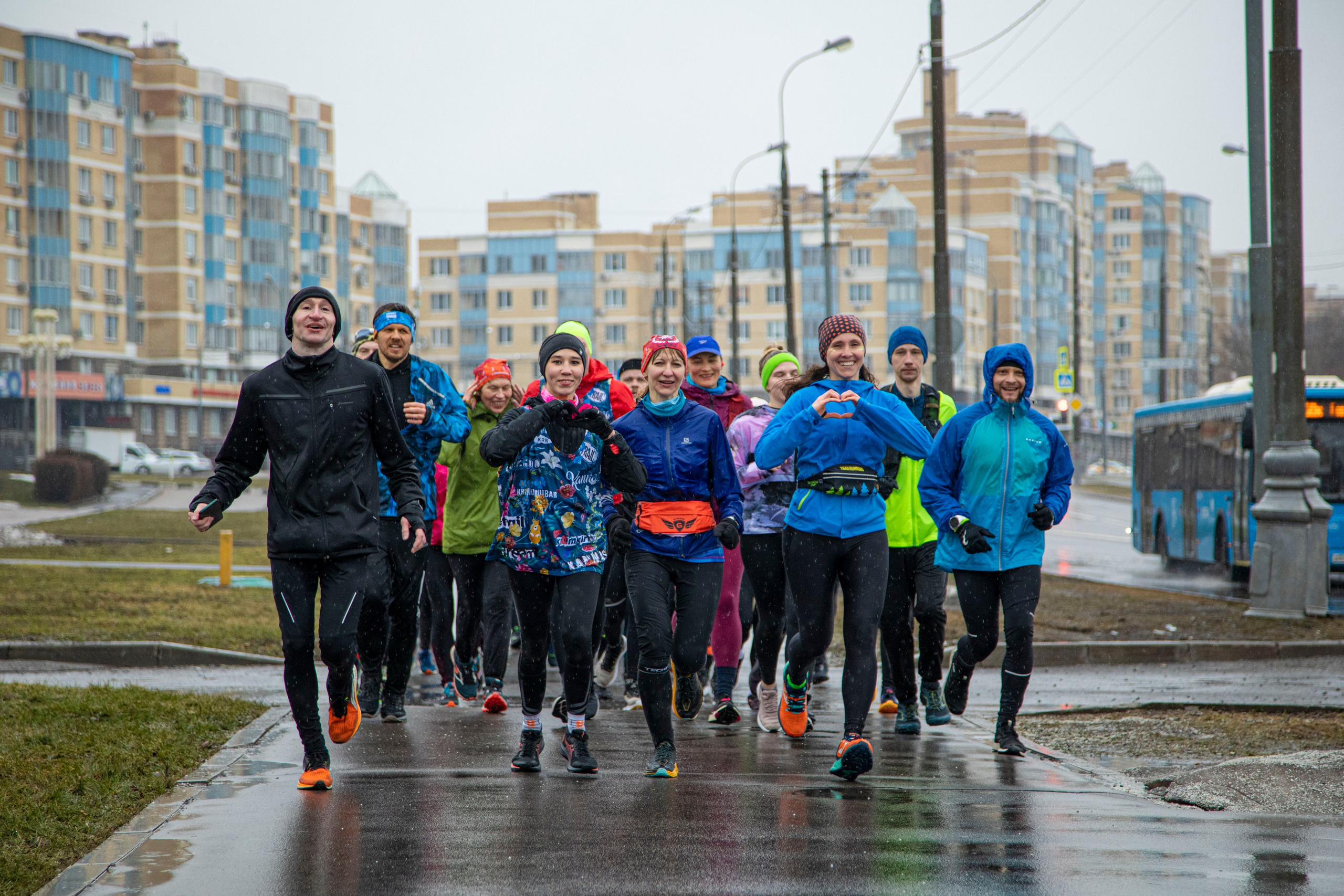 Марафон у дома, Химки, 26 марта 2023 г. Фотограф Сергей Ловкий