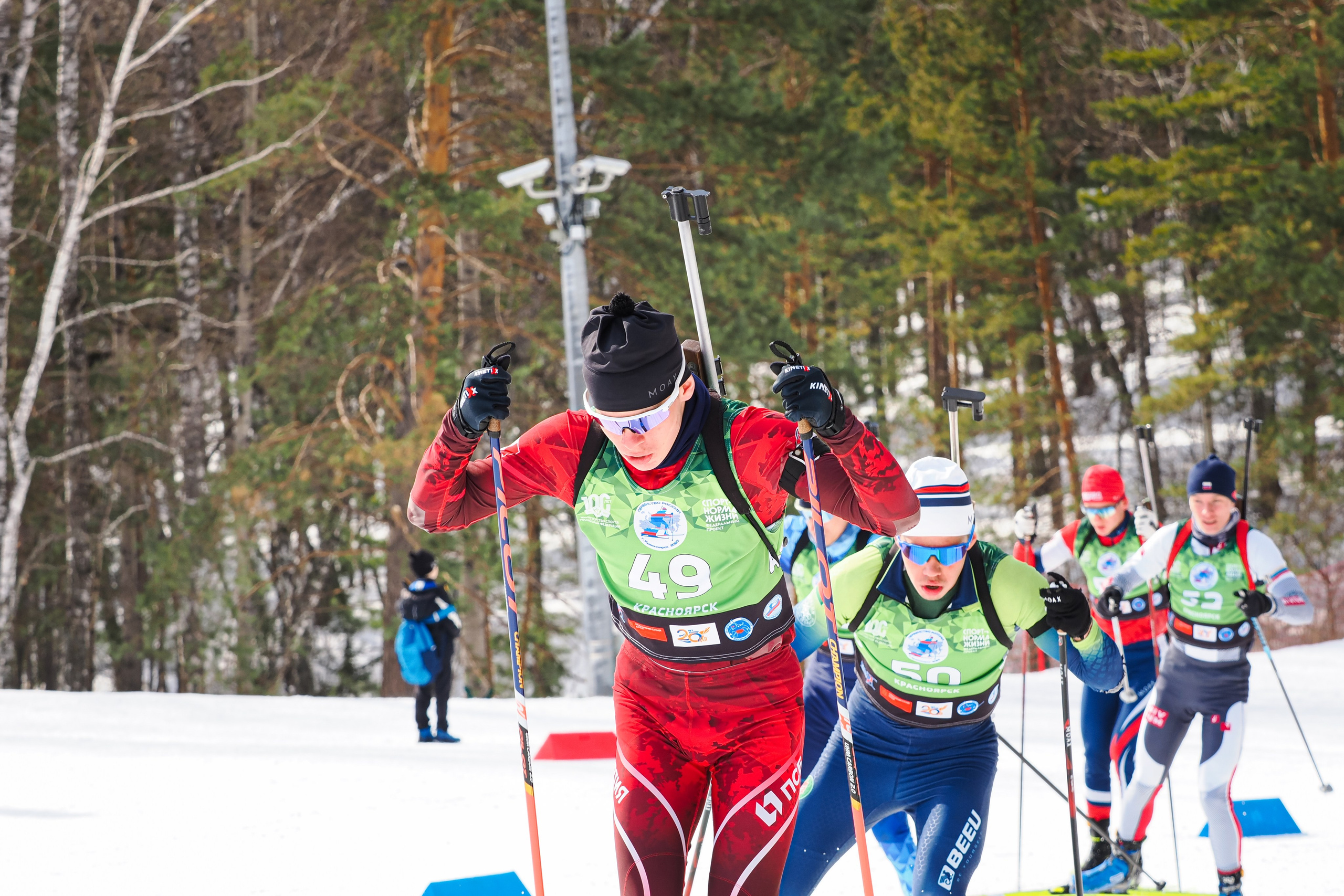 Биатлон / Первенство России. Репортажный фотограф Алексей Козьмин