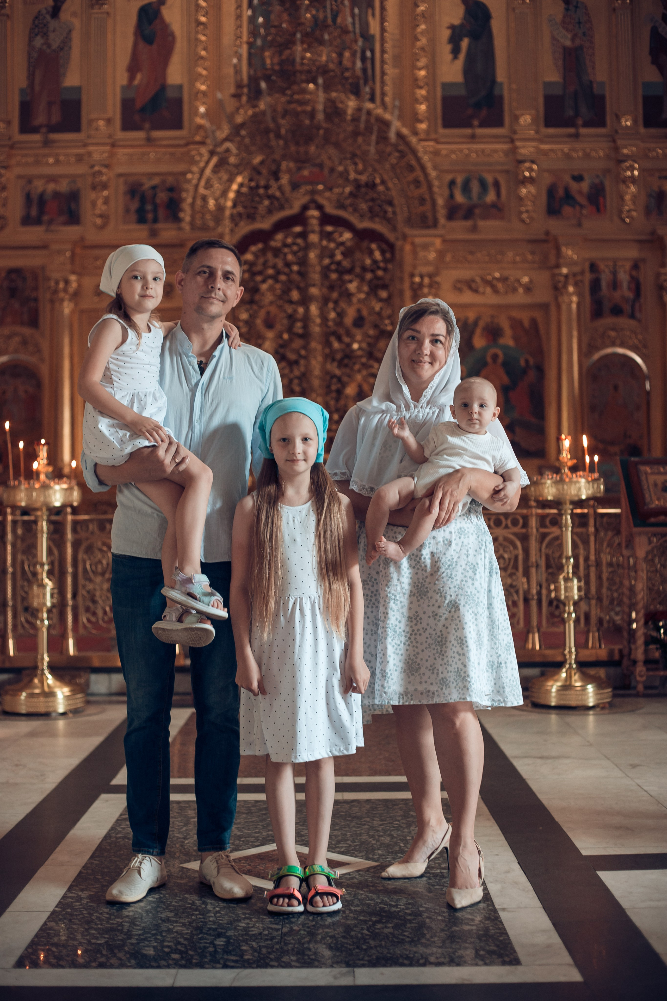 Крещение Татьяны в Свято-Троицком кафедральном соборе Калуги