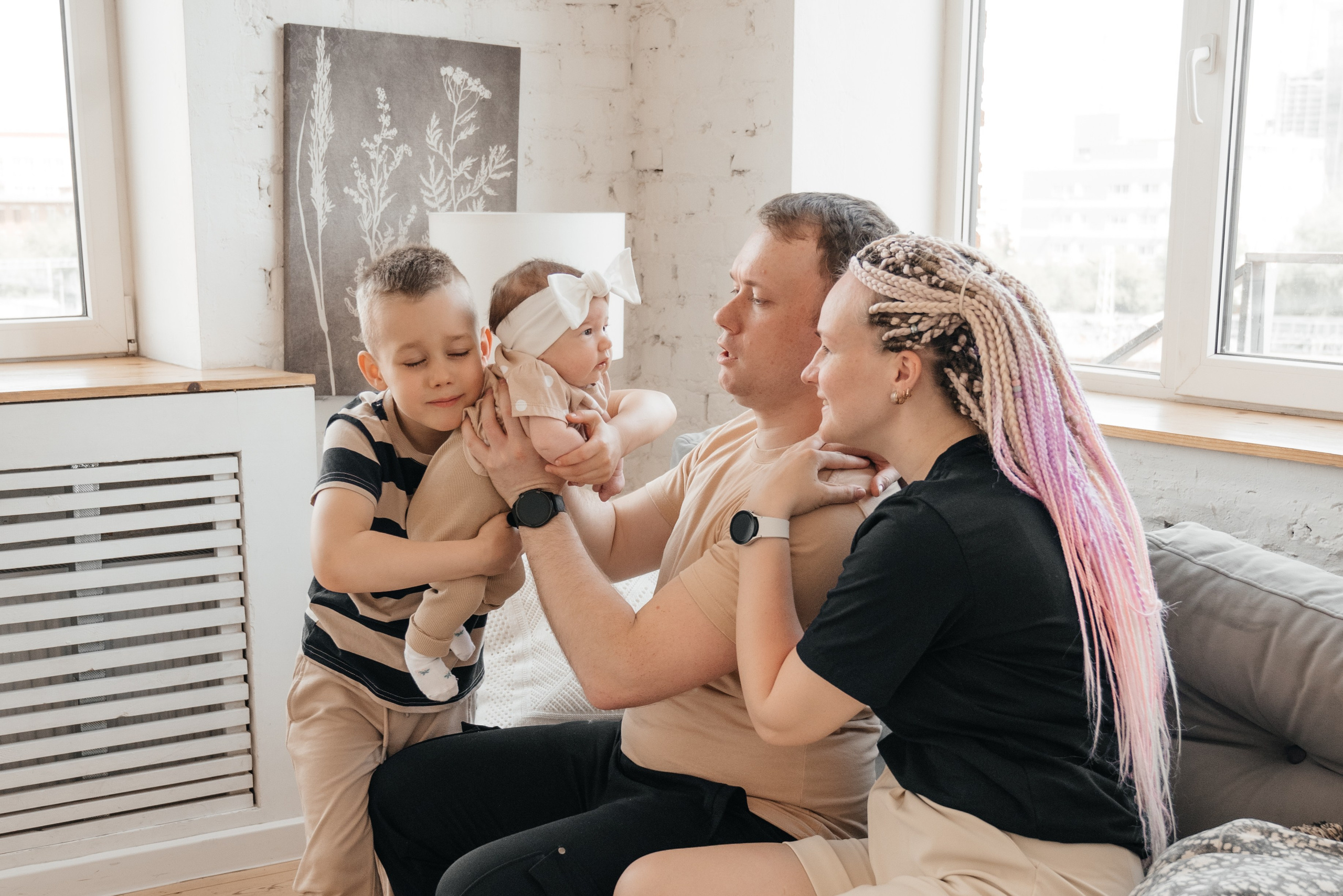 Семья Екатерины и Алексея. Свадебный и семейный фотограф Юлия Чернобай | Подольск, Москва, Московская область