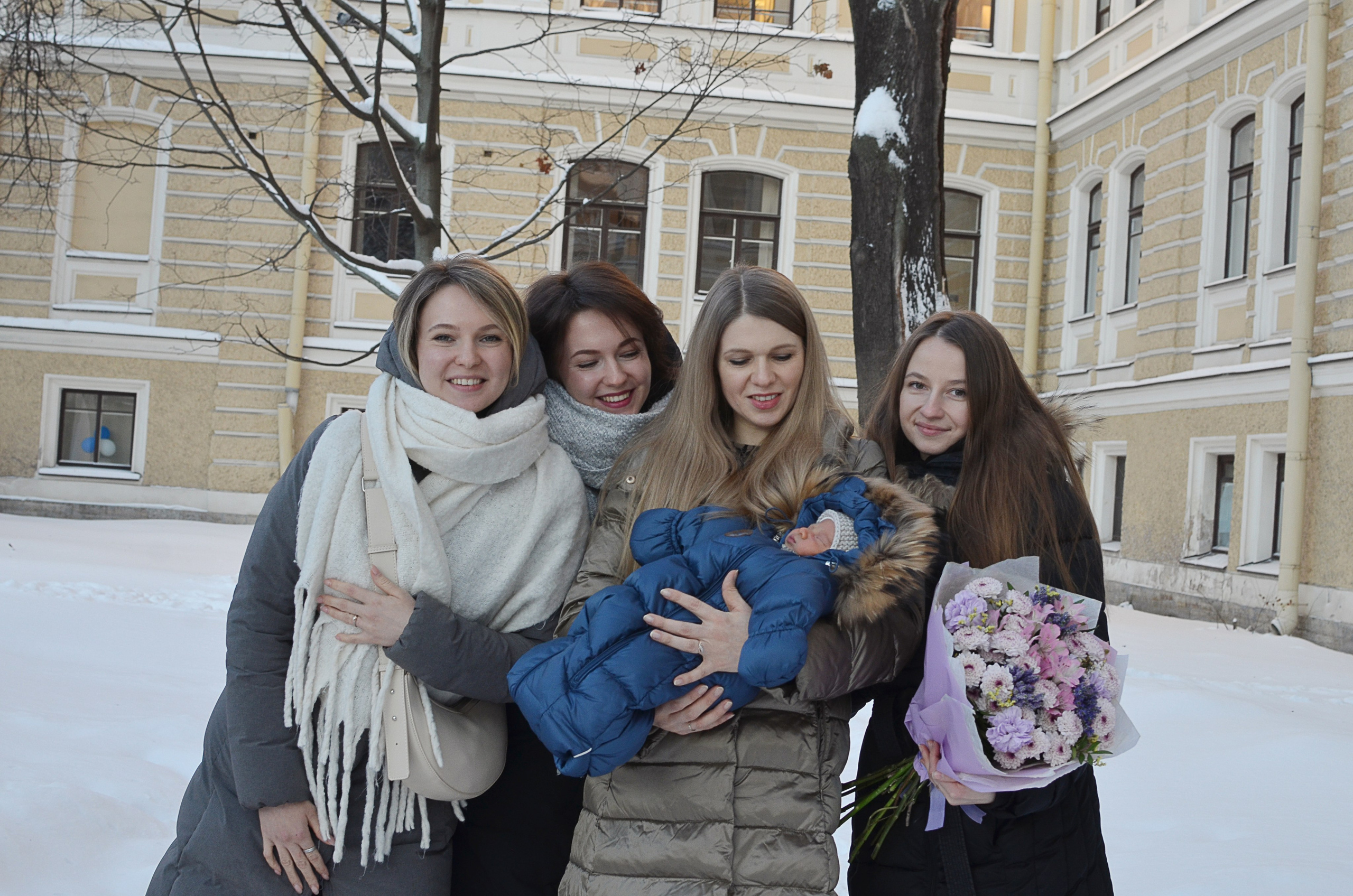 Выписка из роддома. Семейный и детский фотограф в Санкт-Петербурге Баландина Татьяна