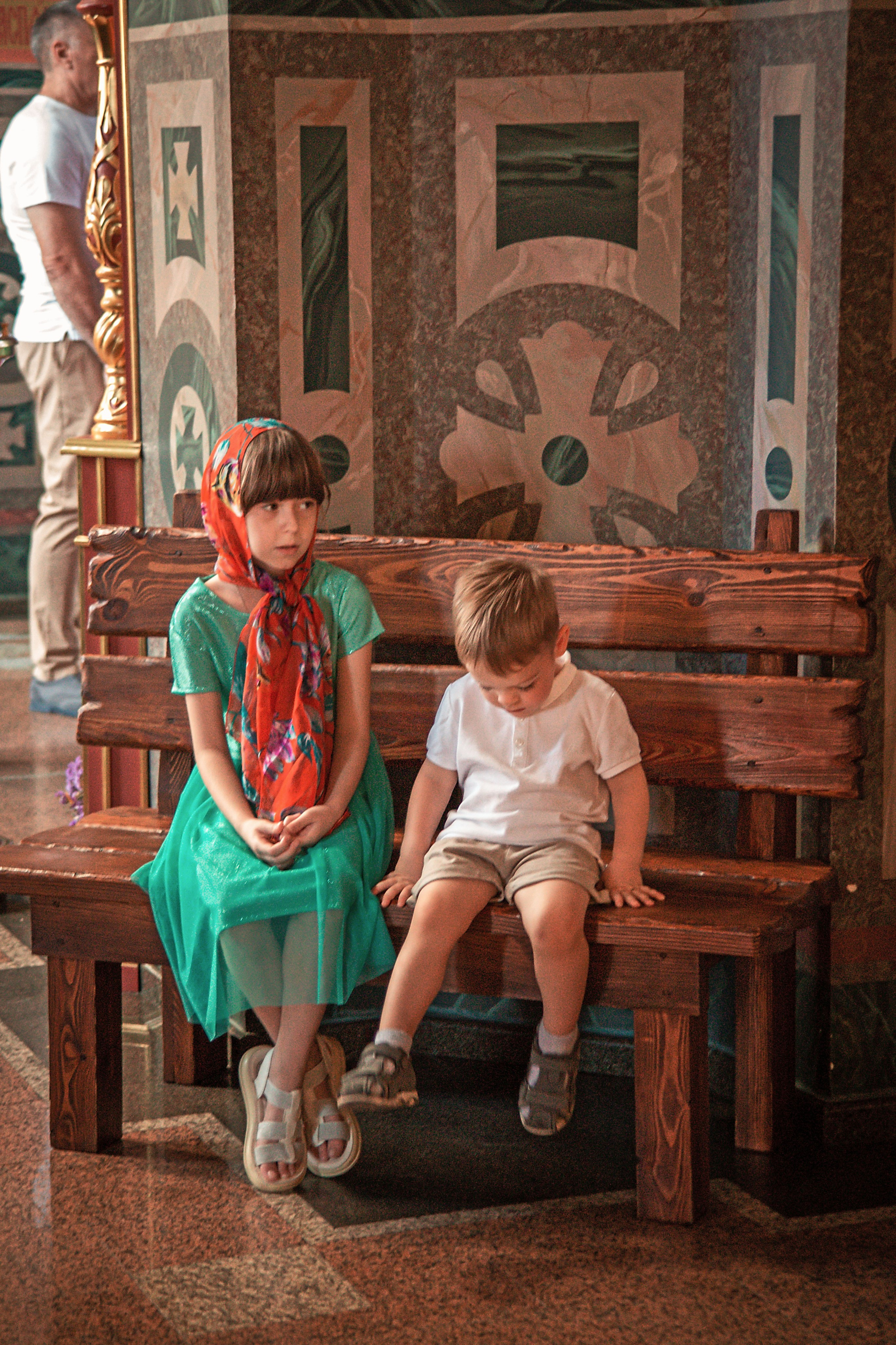 Общее крещение. Семейный и детский фотограф в Москве Ольга Кривенцова