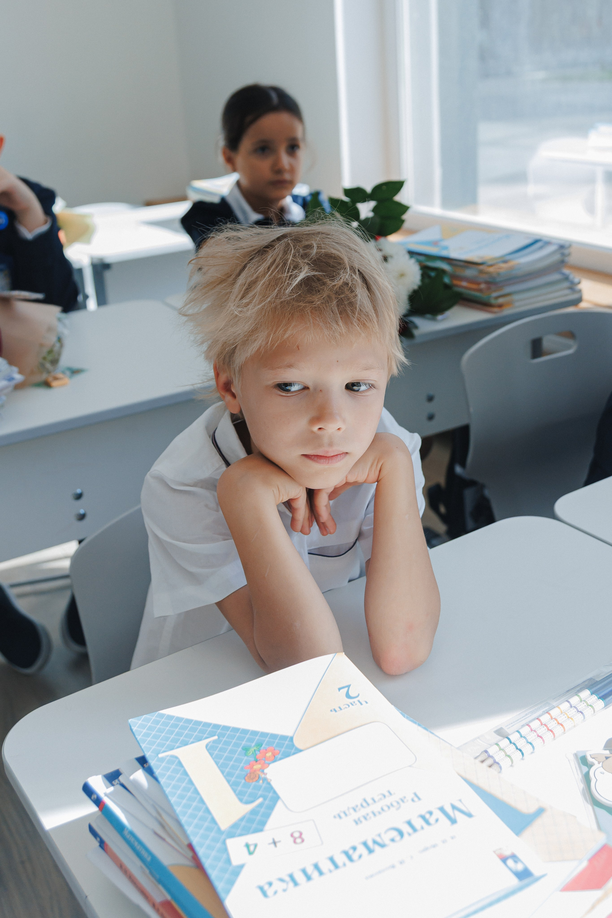 Первый раз в первый класс. Семейный фотограф Николаева Ольга