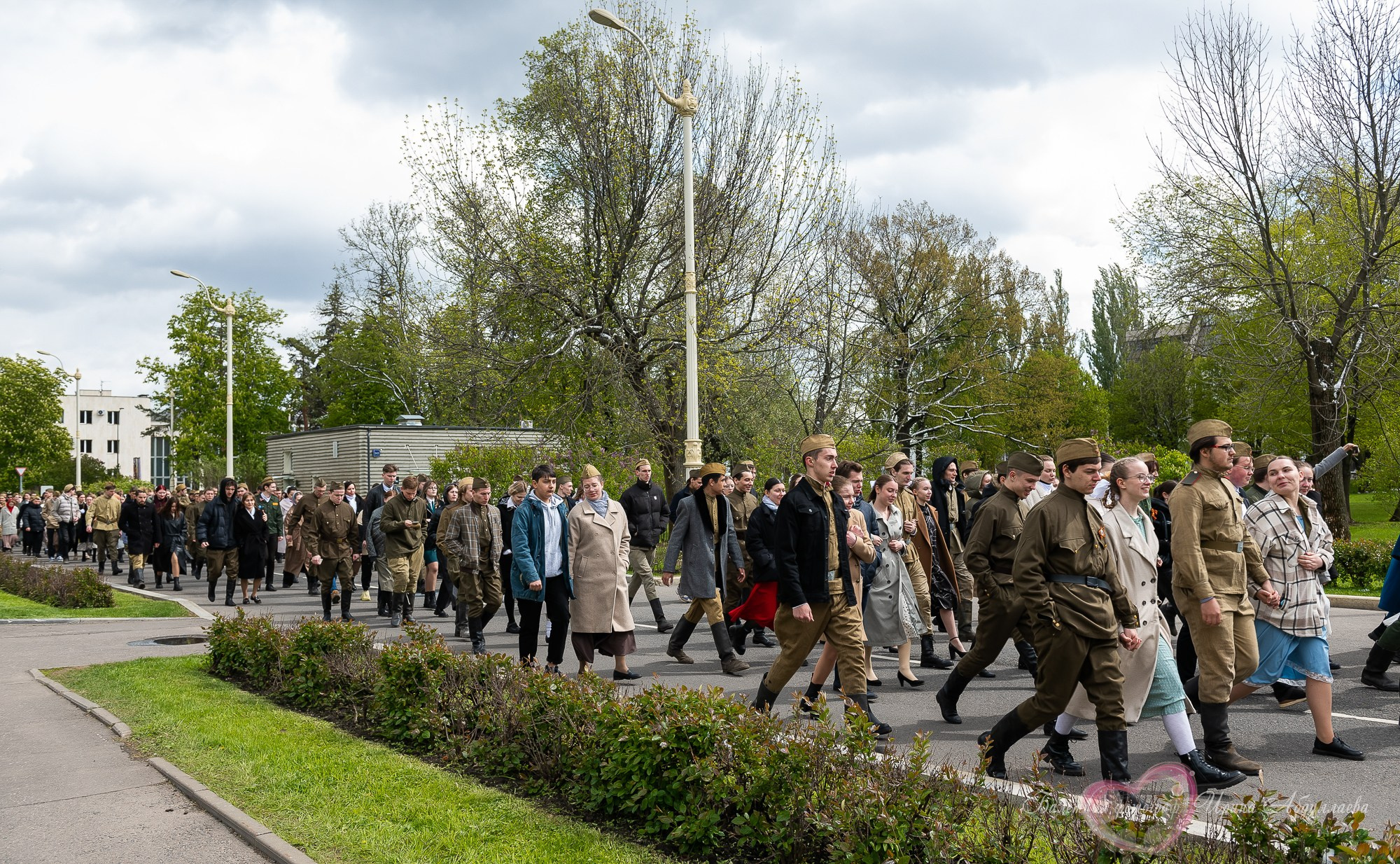 Флешмоб 9 мая Вальс победы ВДНХ